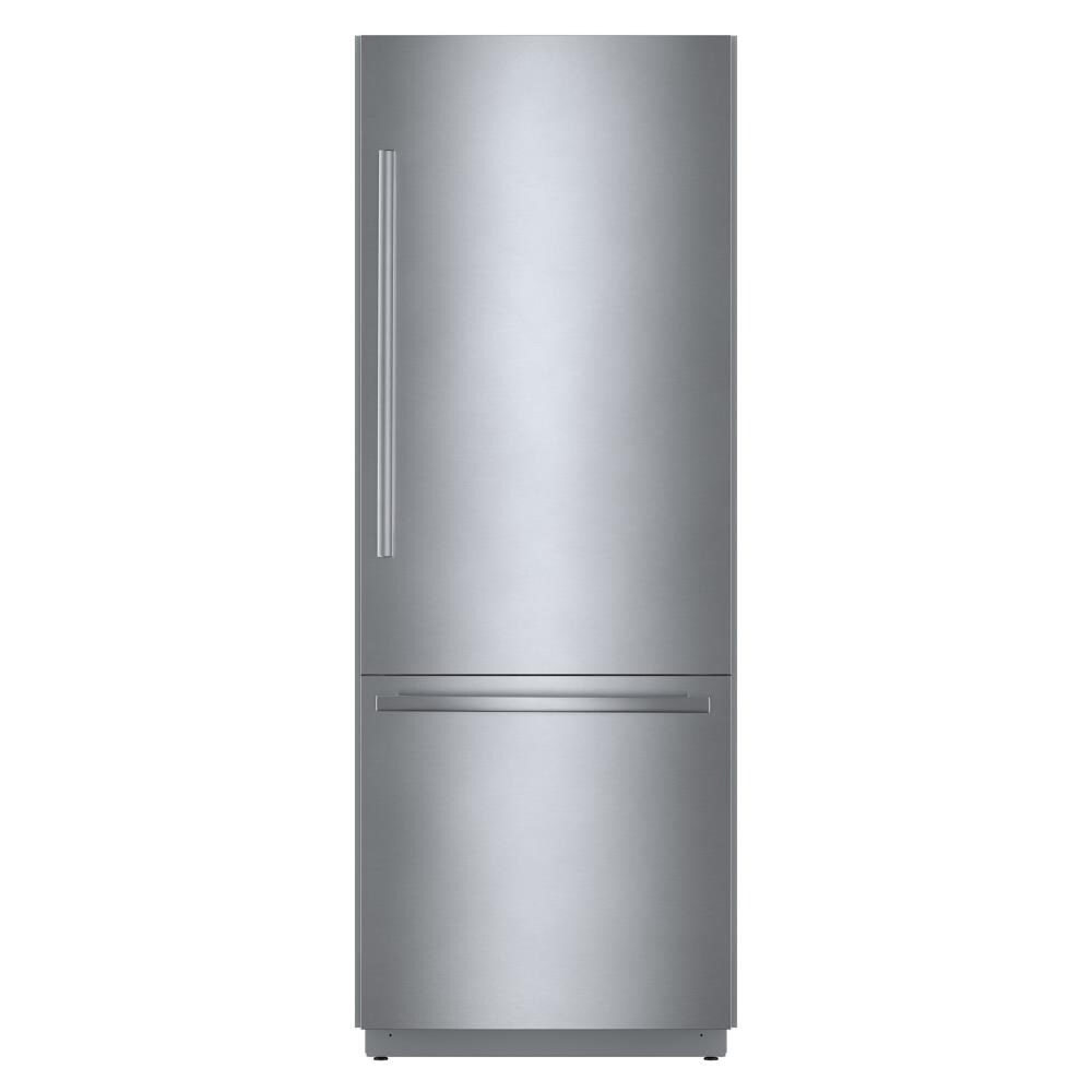 Bosch B30BB930SS Benchmark 16-cu ft Counter-depth Bottom-Freezer Refrigerator with Ice Maker (Stainless Steel) ENERGY STAR