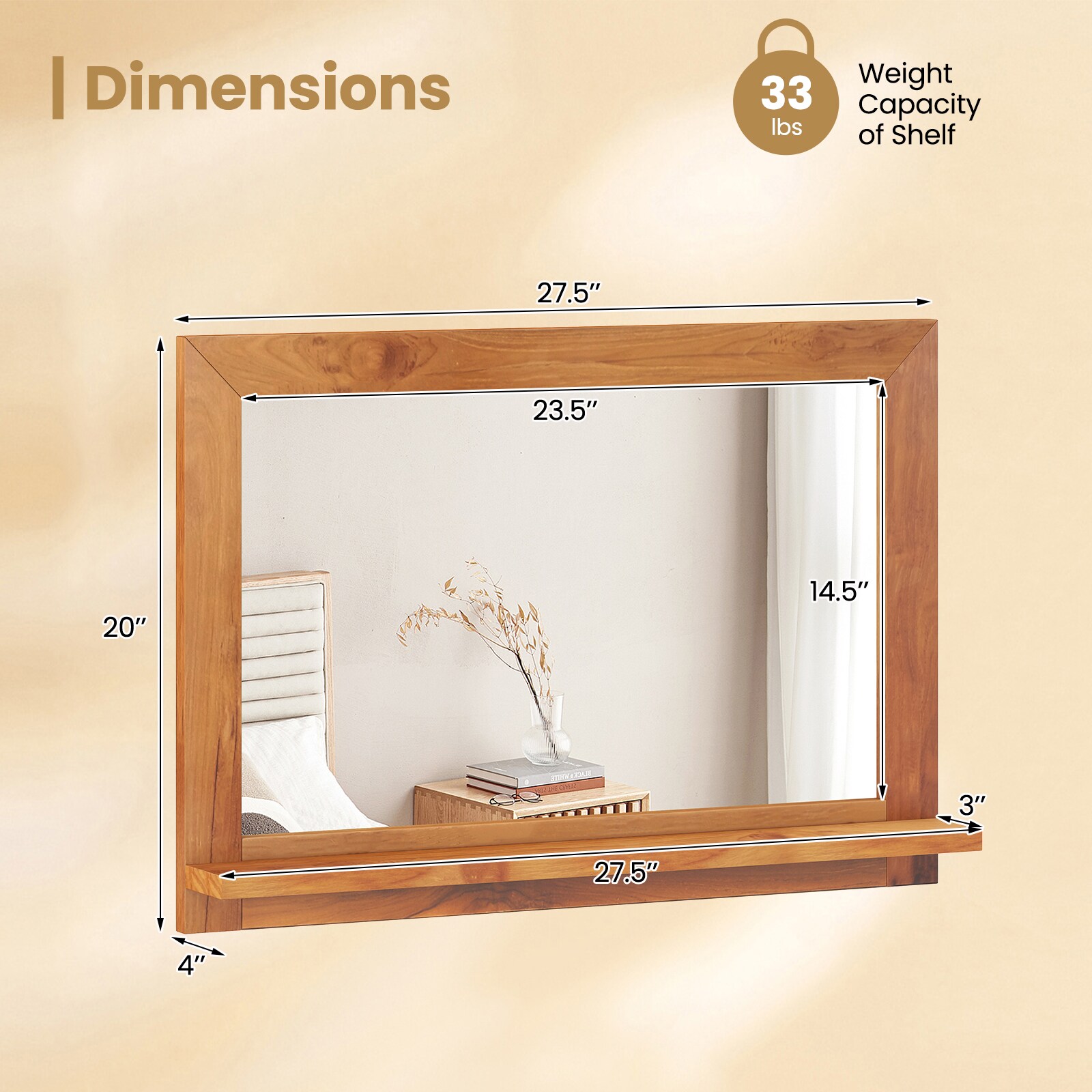 Poinic CWG12382 Decor-Mirrors - View #2