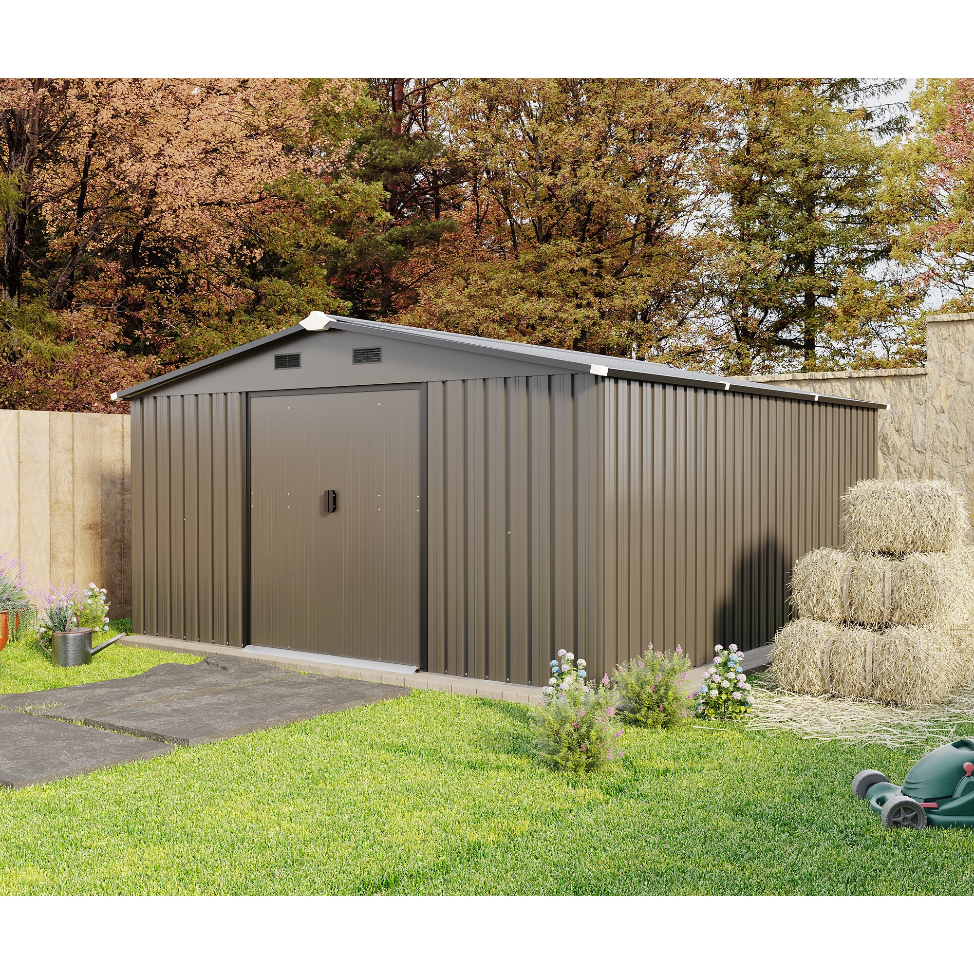 Mondawe MD-W291100005 Metal-Storage-Buildings-Sheds - View #3