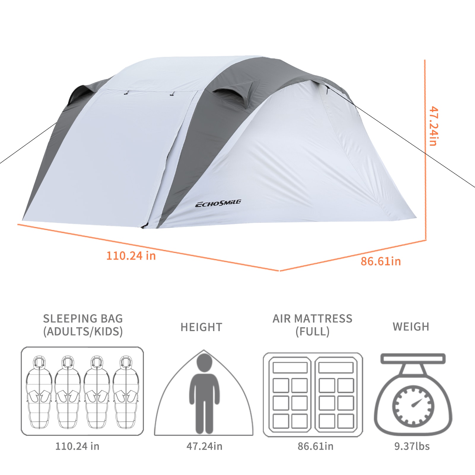 TERRUI TER-LTT280GBW tents - View #11