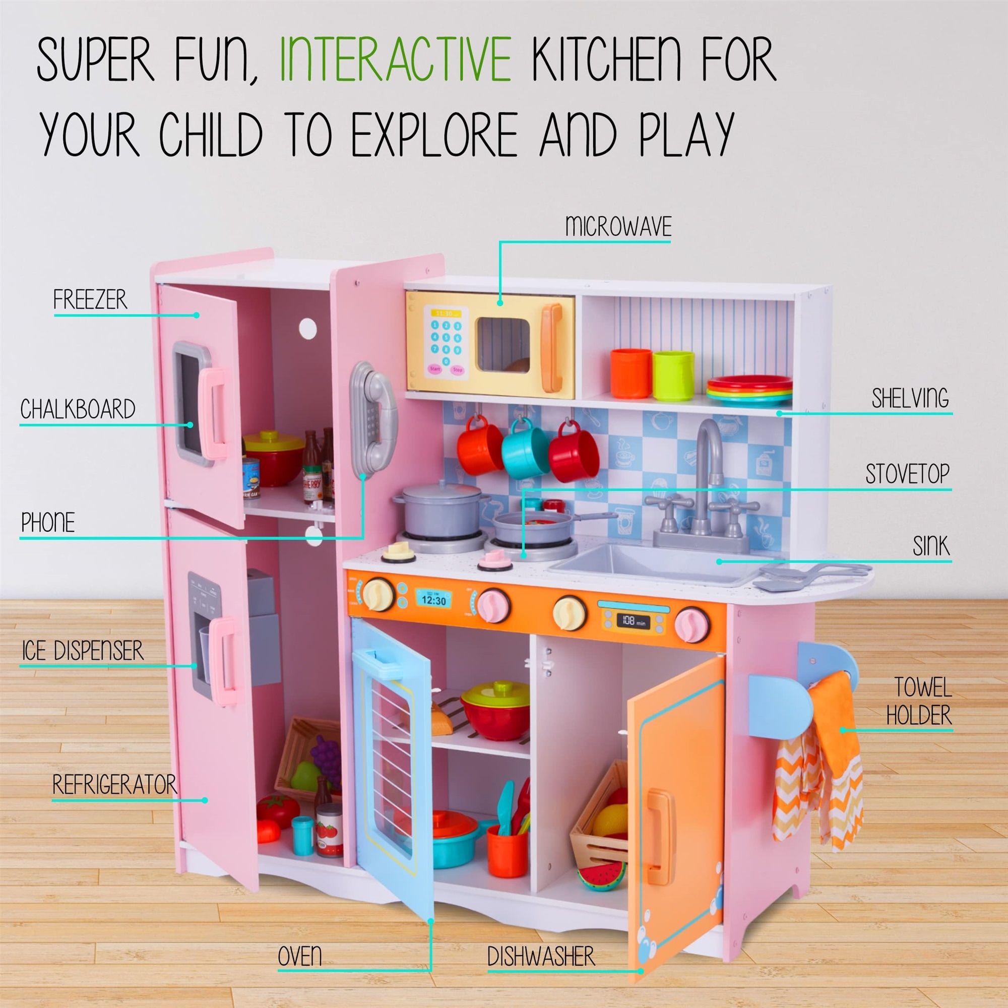 Jumbl LIJUMKTCHCOLR Play-Toys - View #3
