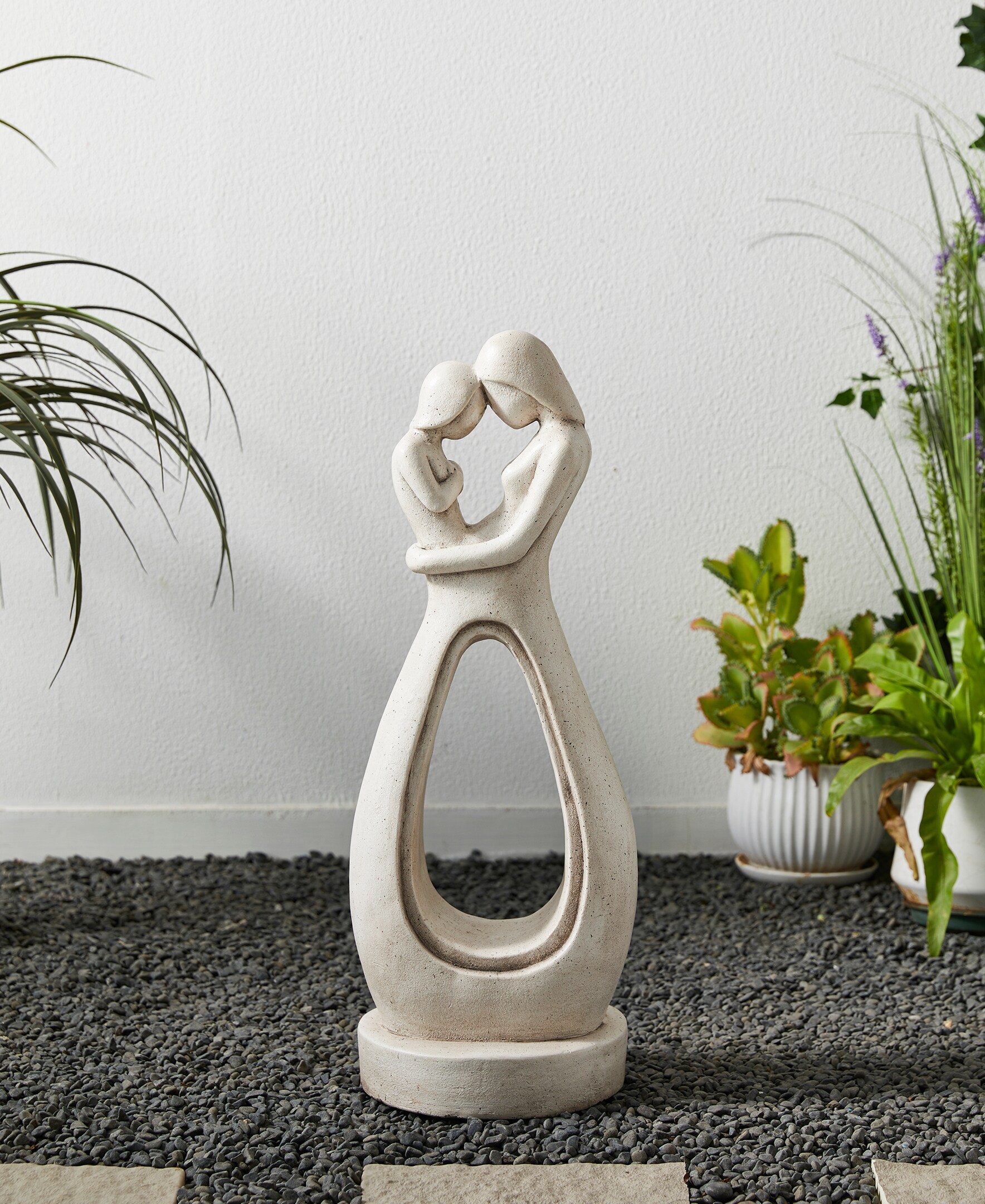 Glitzhome 2025400087 Garden-Statue - View #5