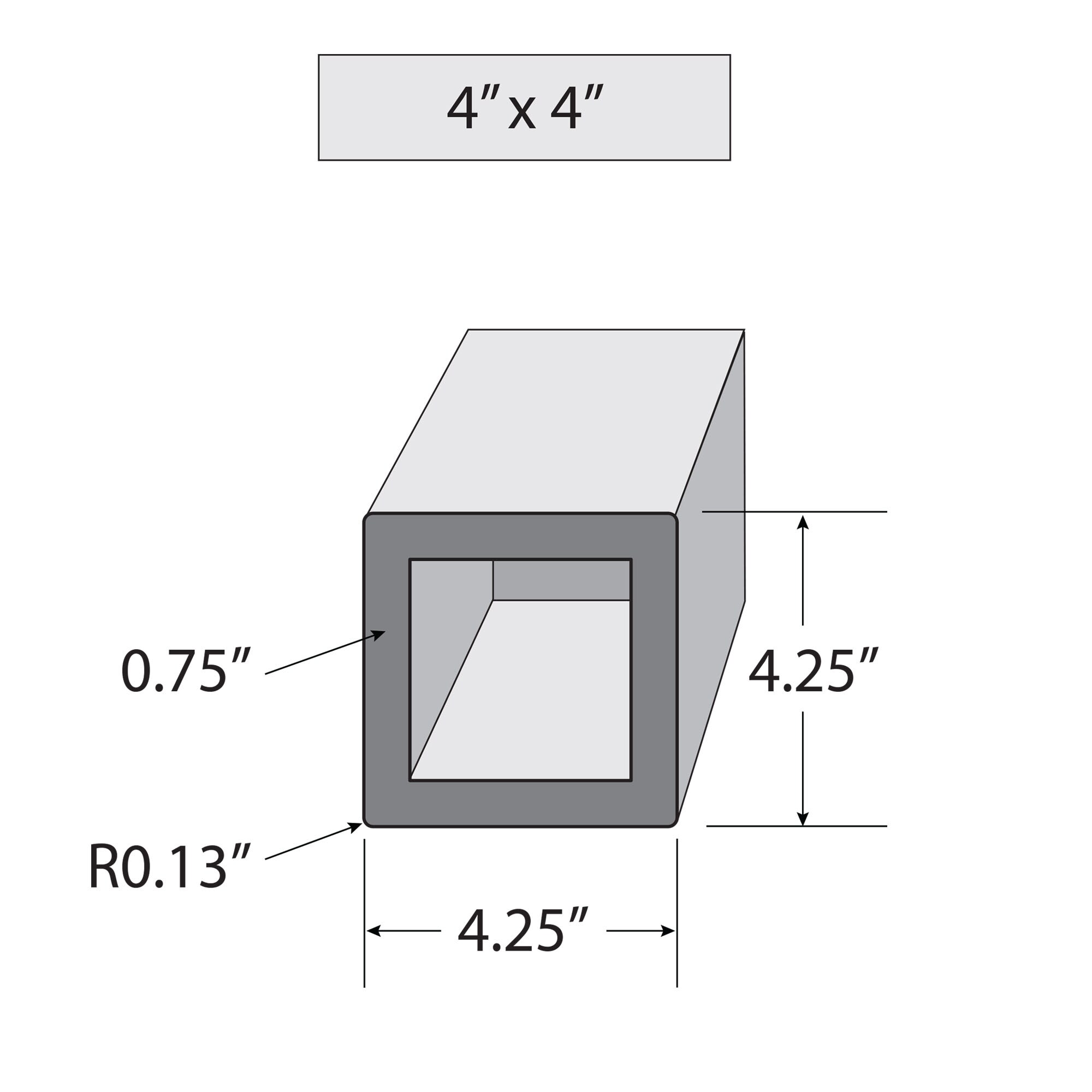 highwood DM44X8-04 Dotcom-Dimensional-Lumber - View #3