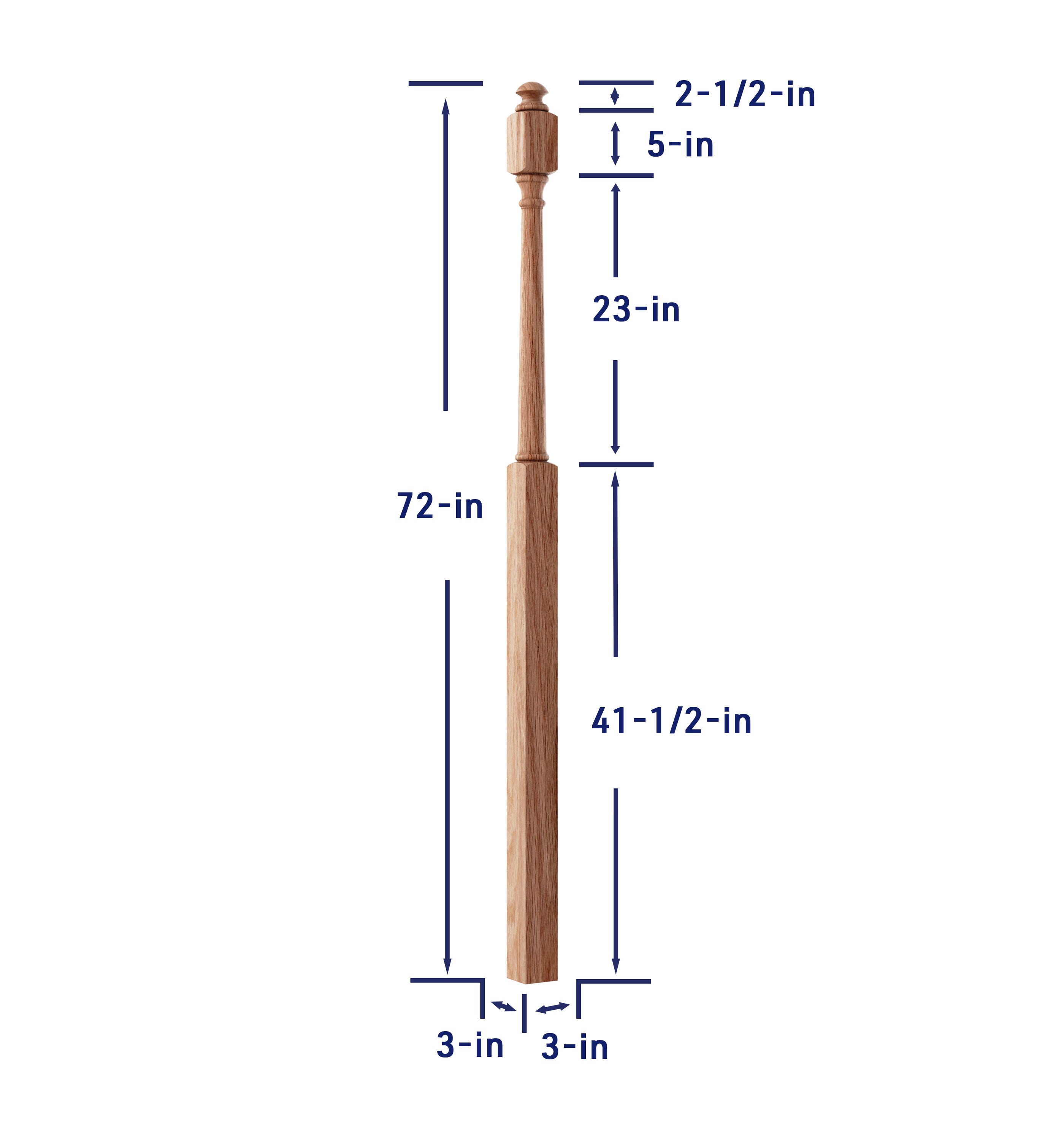 Crown Heritage 4414055 Interior-Stairpart-Newel-Posts - View #3