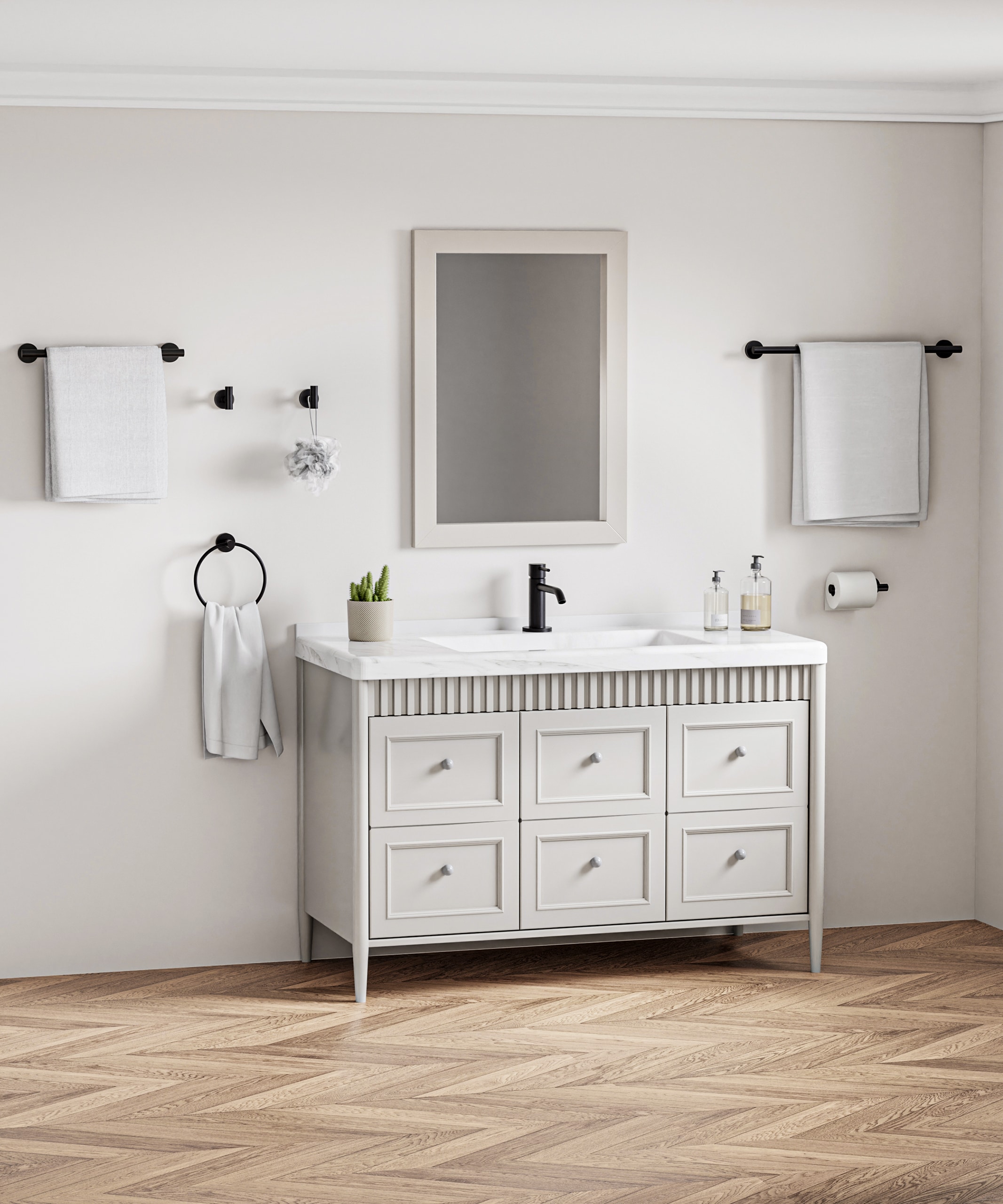 BWE A-91020-6-B Decorative-Bath-Hardware-Kits - View #6