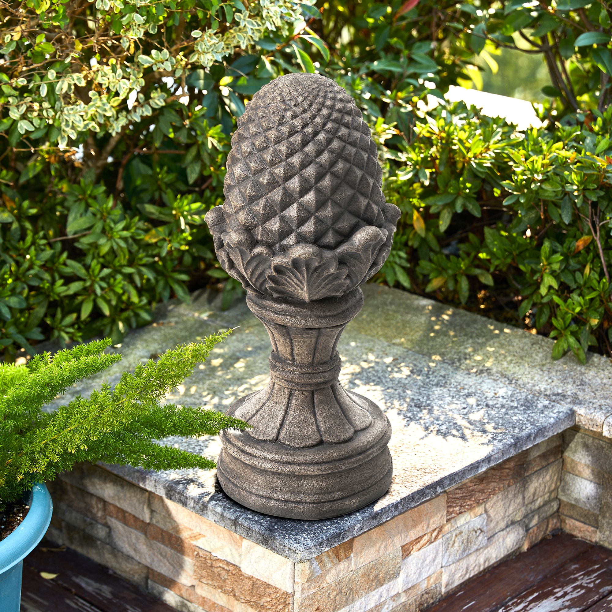 Glitzhome 2025400046 Garden-Statue - View #3
