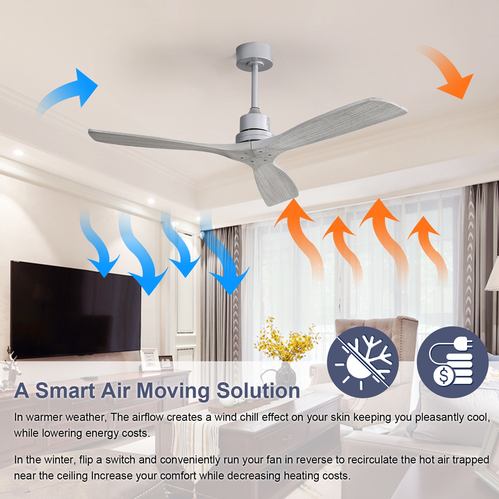 SINOFURN SYB570074BK Ceiling-Fans - View #6