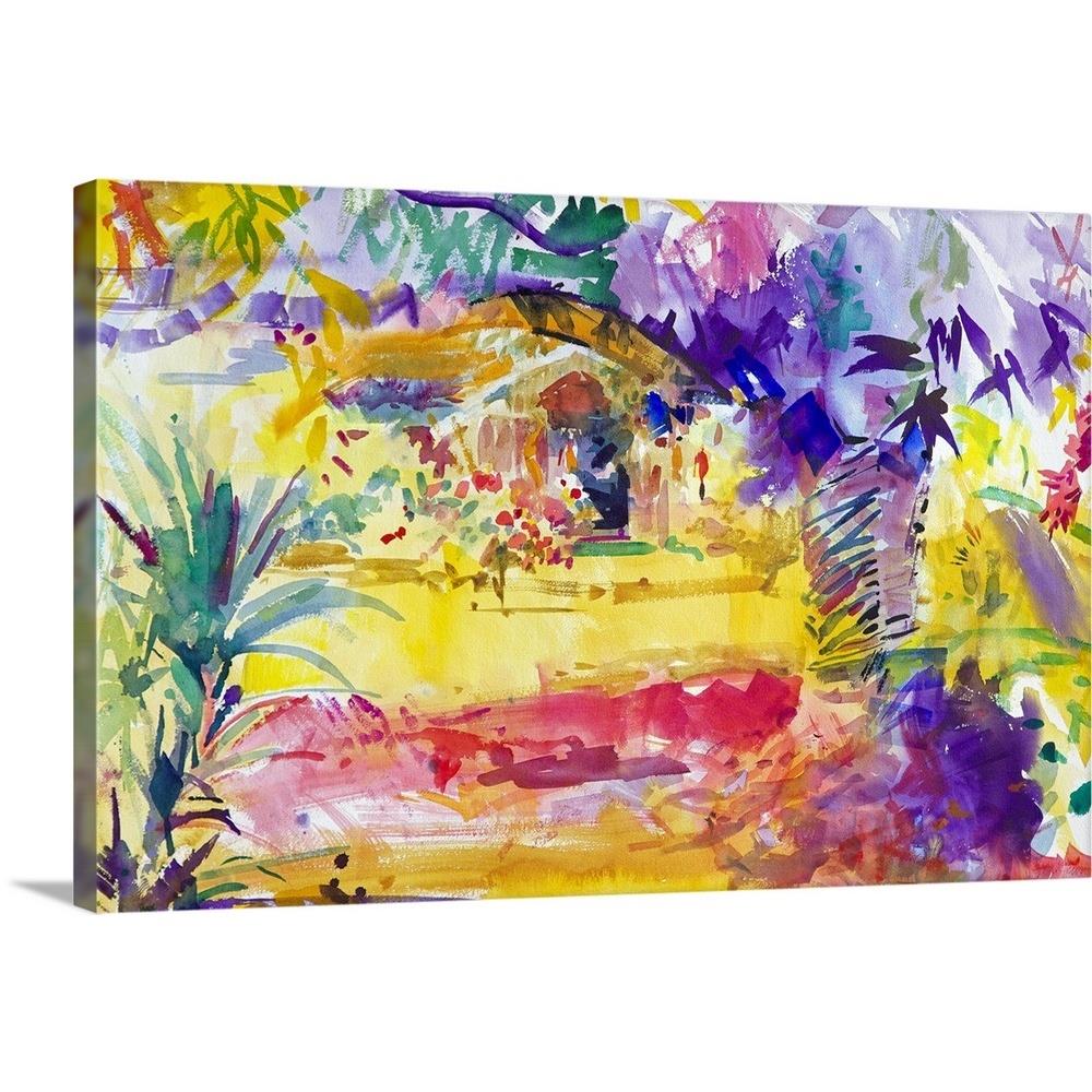 GreatBigCanvas 1049876-24-30X20 20-in H x 30-in W Abstract Print on Canvas