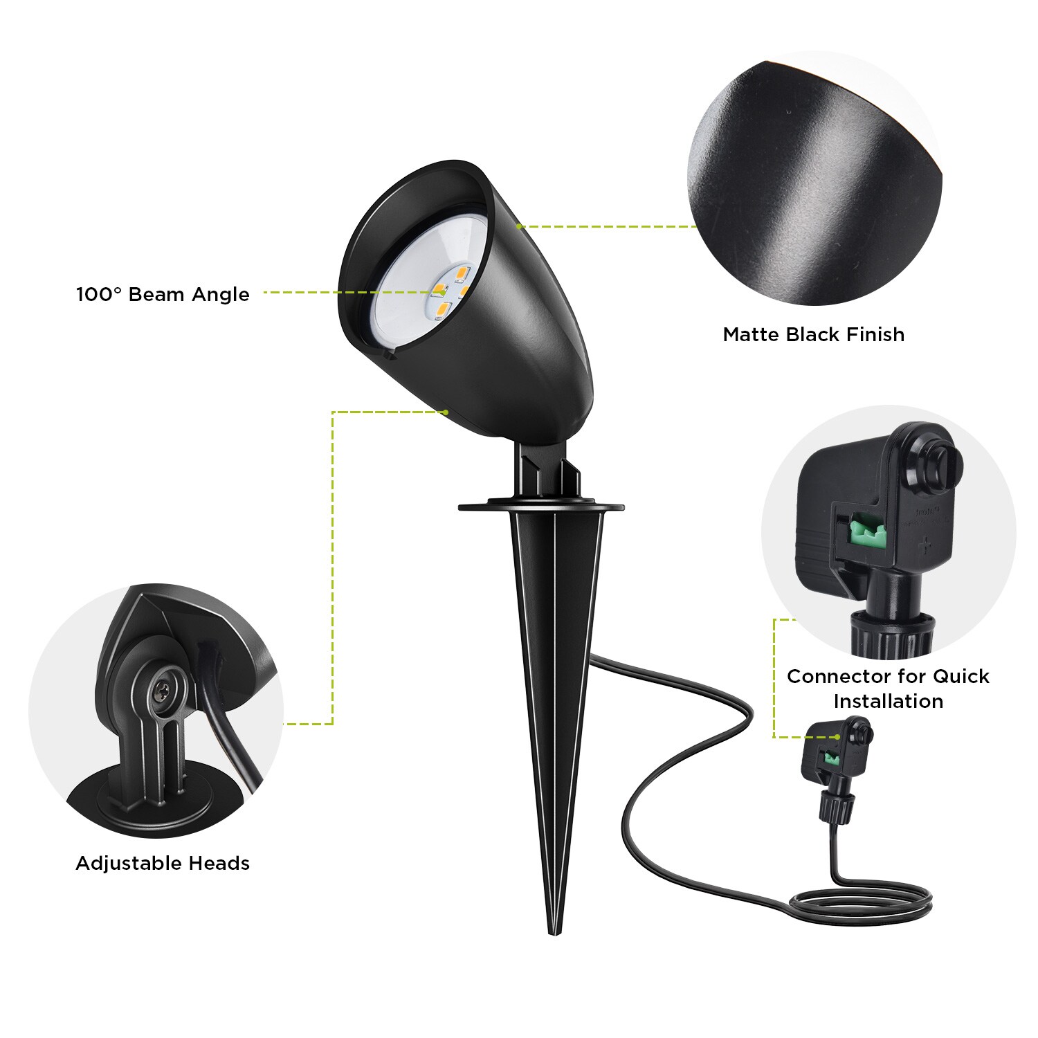 Harbor Breeze 6605301330 Spot-Lights - View #6