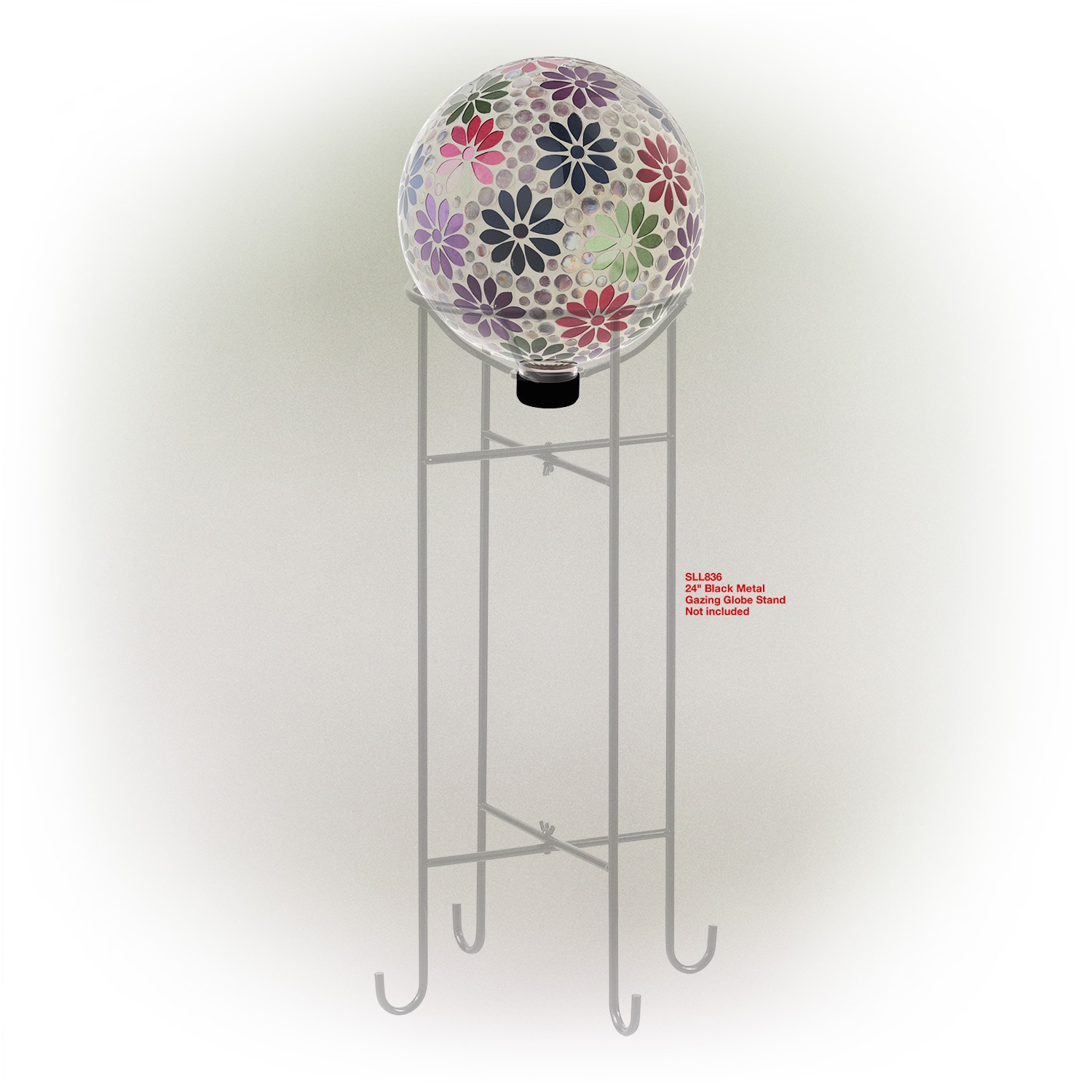Alpine Corporation HGY426 Gazing-Ball-Stand - View #10