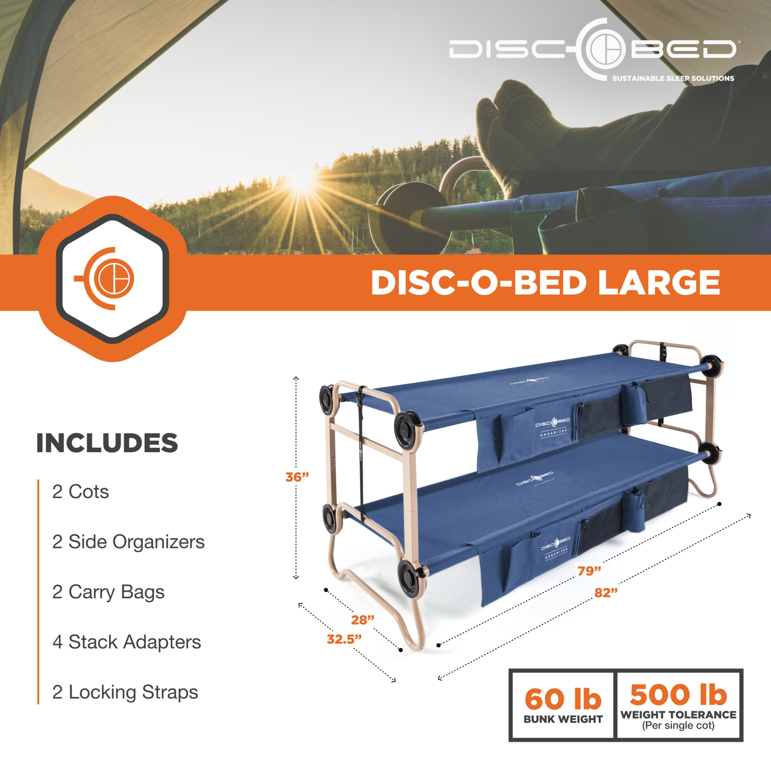 Disc-O-Bed 89532 cots - View #6