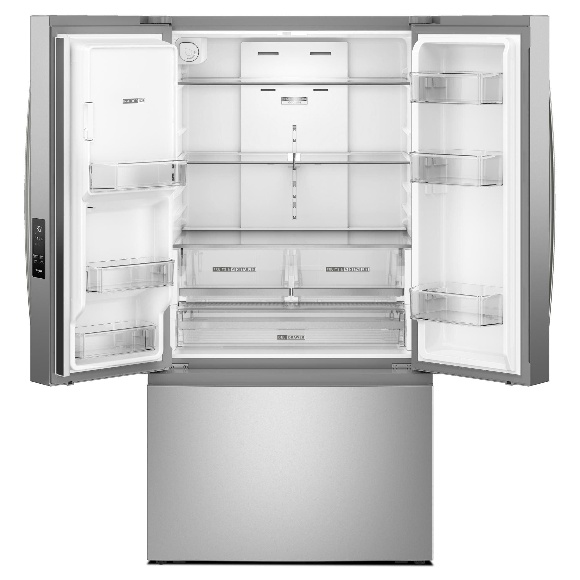 Whirlpool WRFF3536SZ French-Door-Refrigerators - View #2