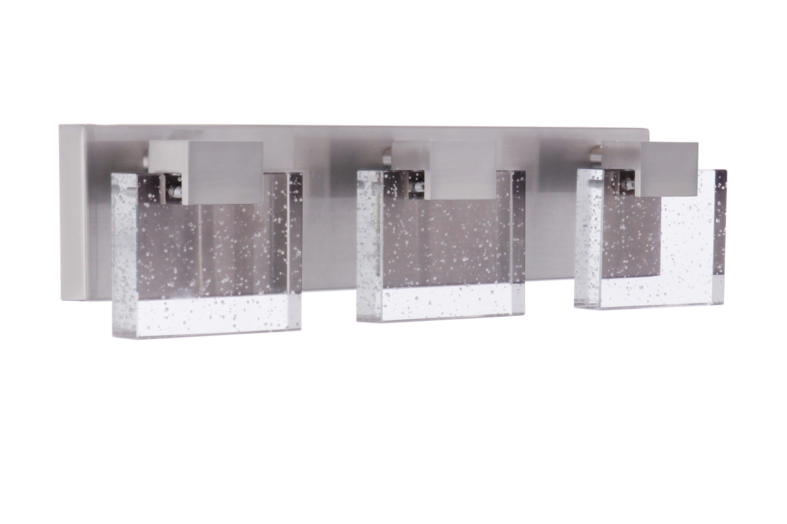 Craftmade 15921BNK-LED Alamere 20.87-in 3 -Light Brushed Nickel Integrated LED Modern/contemporary Vanity light