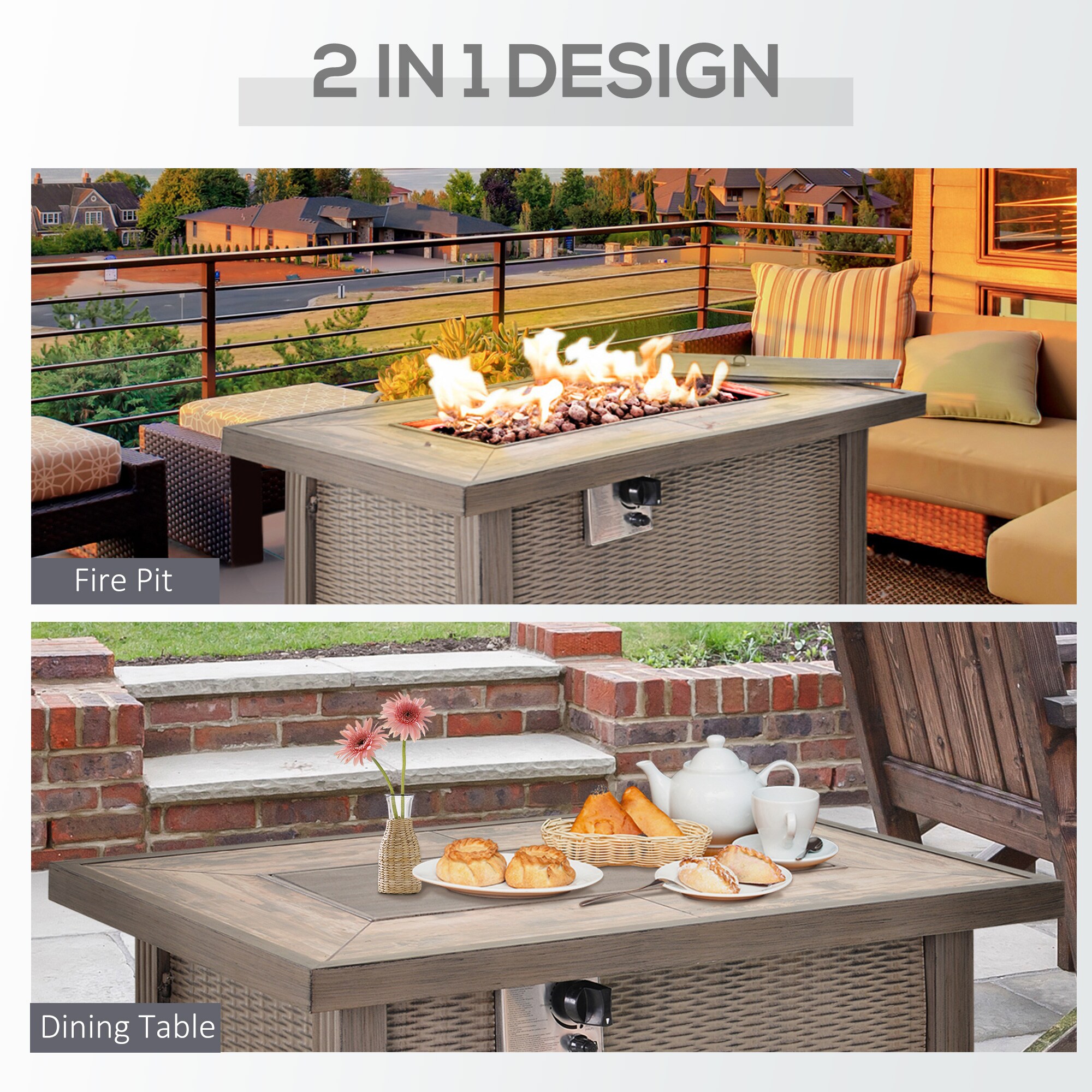 ToolCat PG2-64-PT Outdoor-Gas-Firepits - View #4