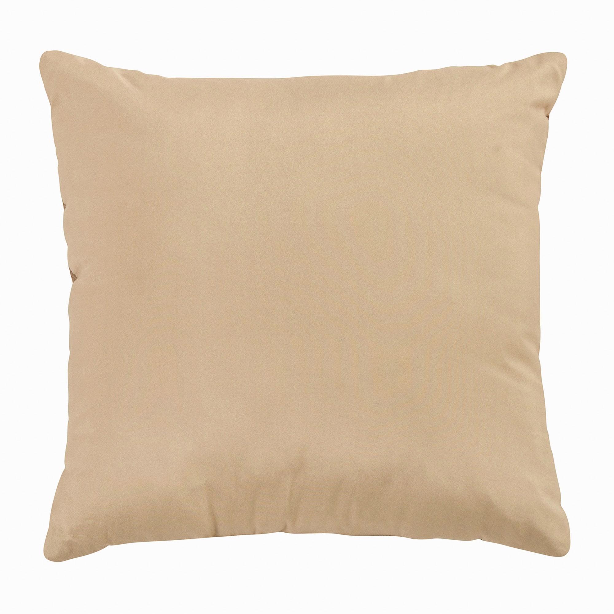 Medium Brown Quilted Pine Cone Decorative Throw Pillow