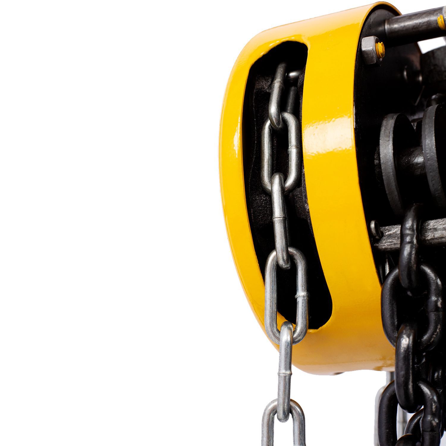 Kahomvis Chain hoist 2200 lbs 10 ft Steel Manual Chain Hoist Log Hook with 2  Heavy Duty Hooks in the Chain Accessories department at