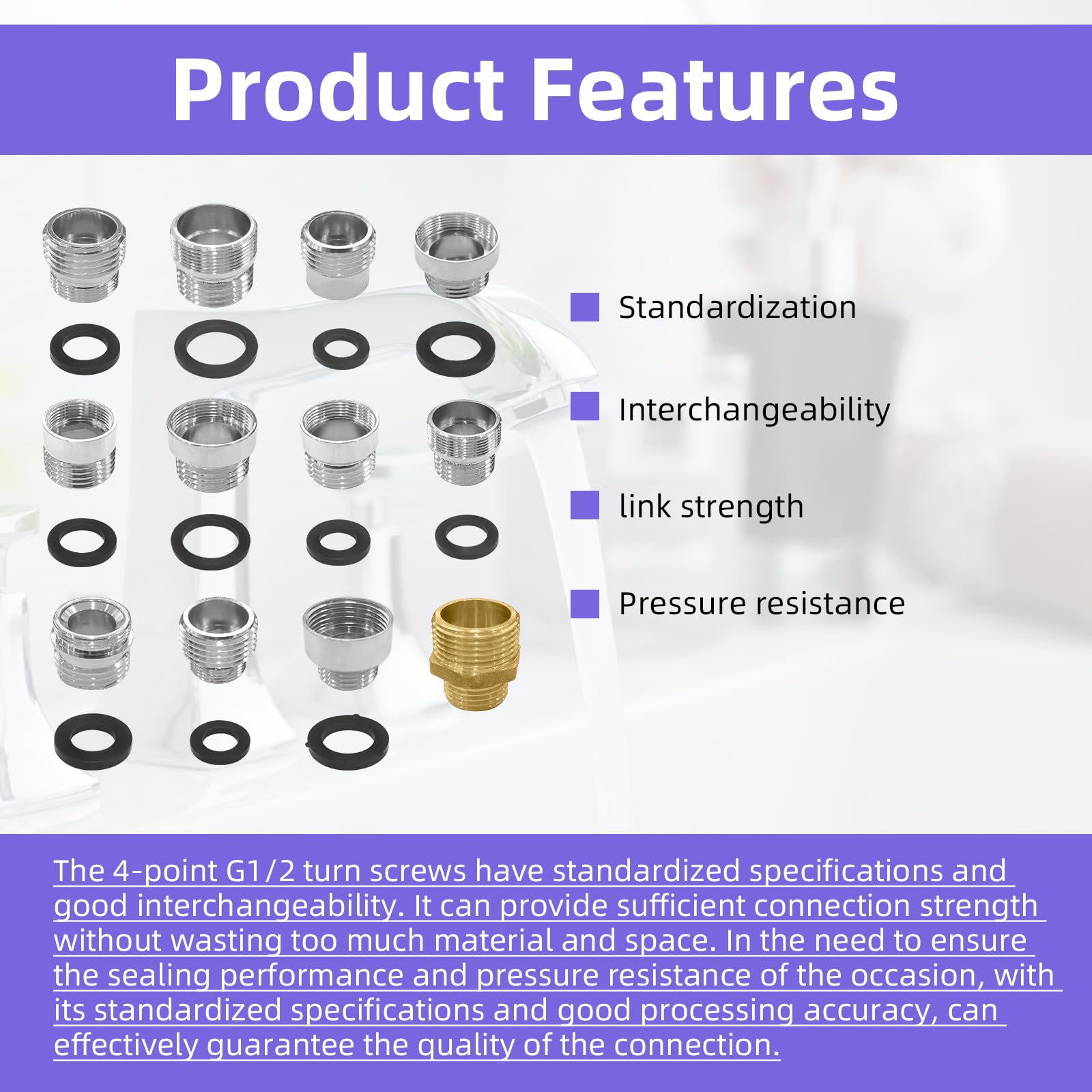 AOIZGMY LAZ0804Z125 Faucet-Aerators - View #3