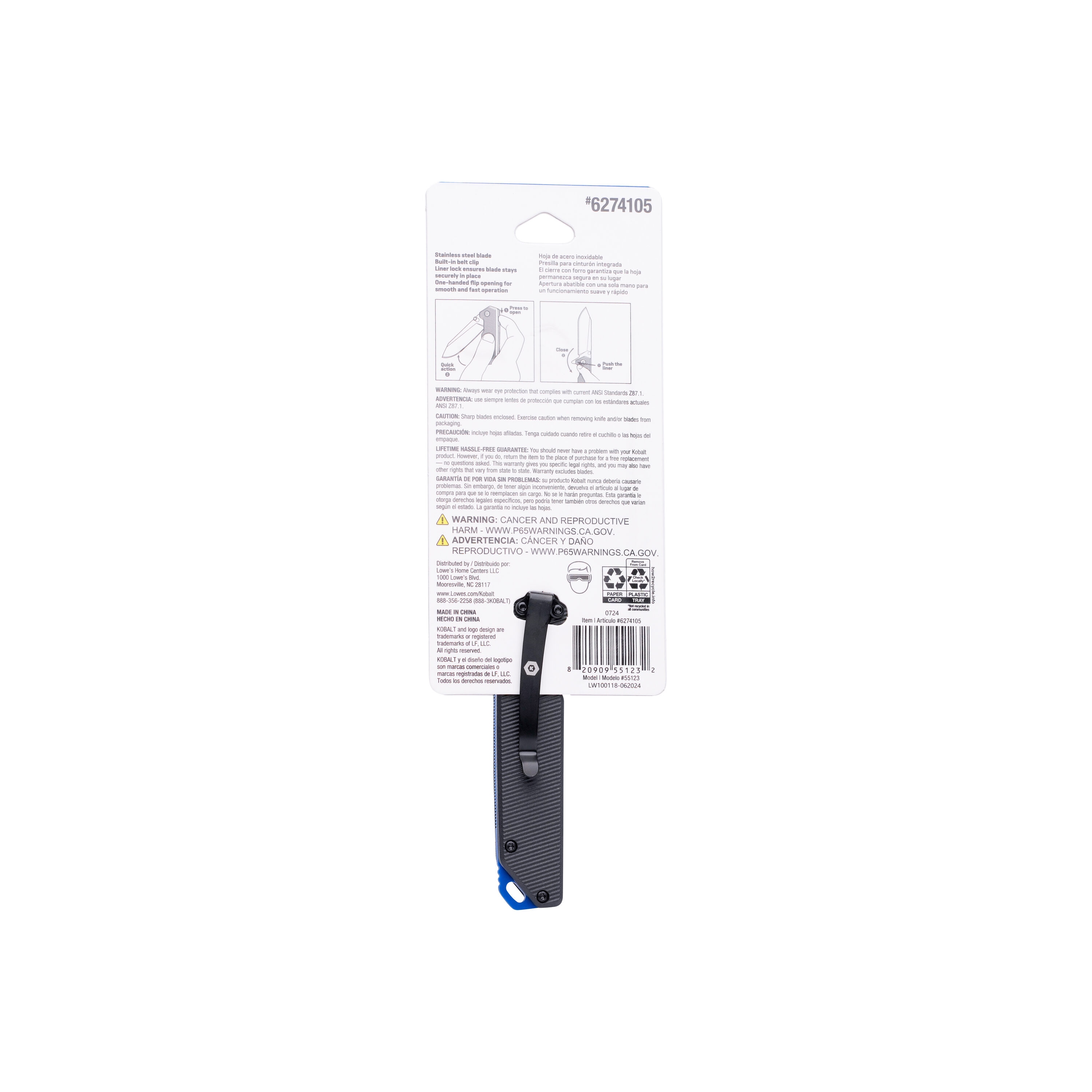 Kobalt 55123 Pocket-Knives - View #3