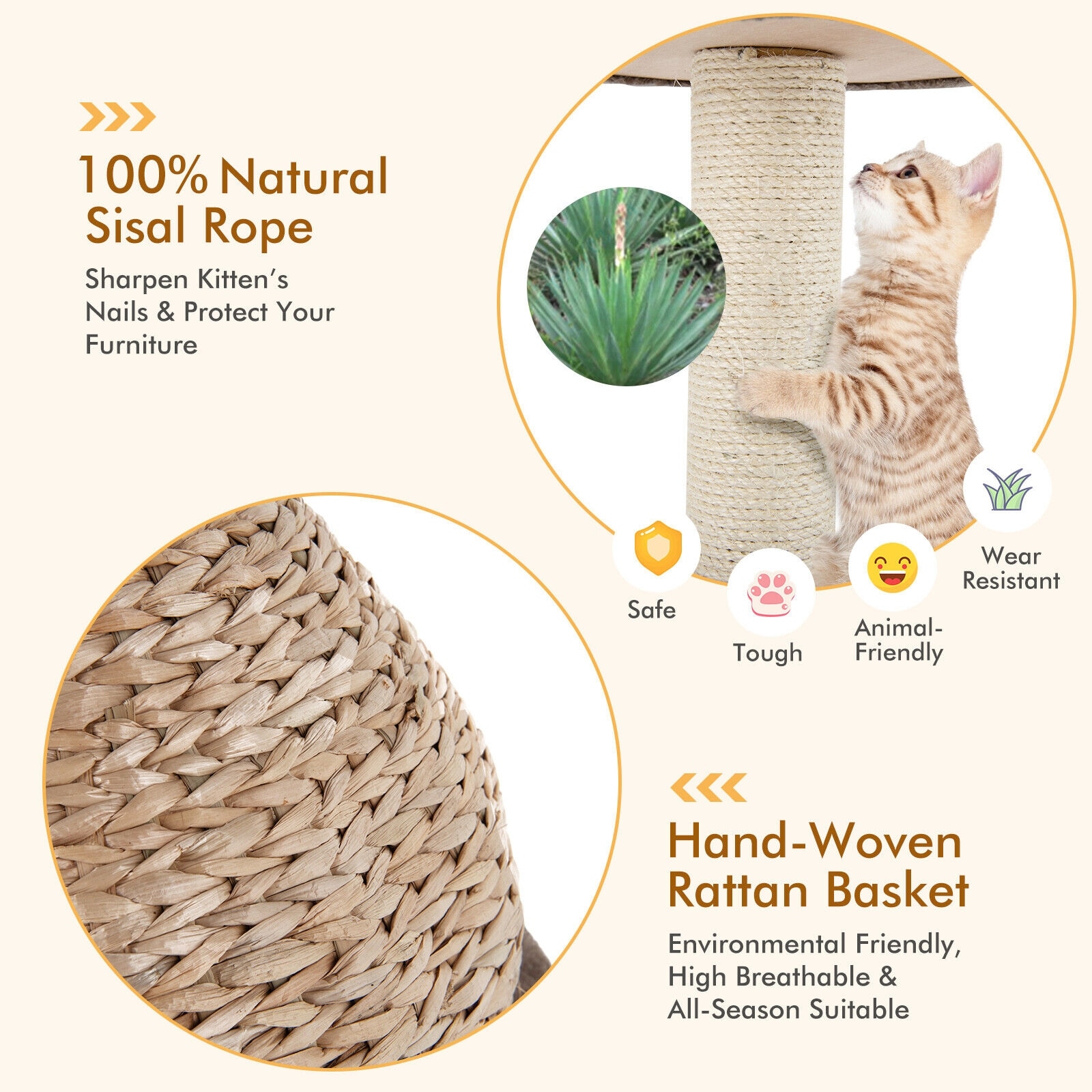 Forclover CJW-CT474CF Cat-Trees - View #4