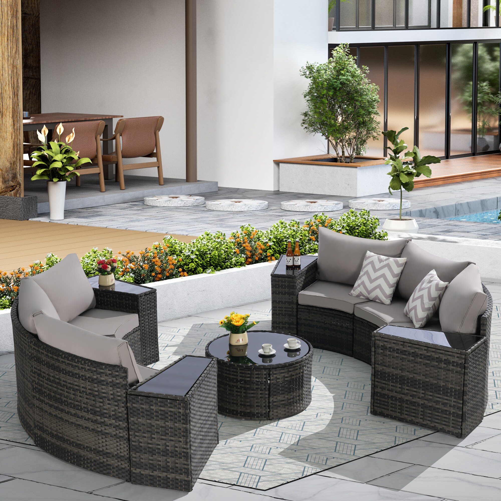SINOFURN SYB670030LG Patio-Sofas-Daybeds - View #10
