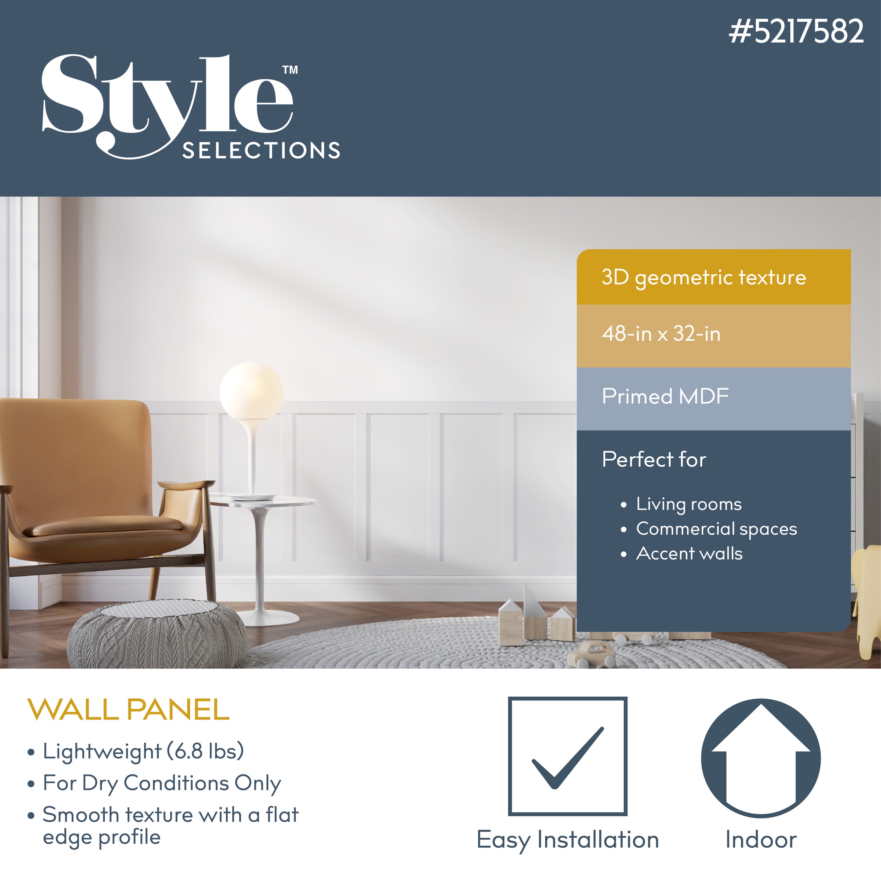 Style Selections MPPSH568134 Wall-Panels - View #2