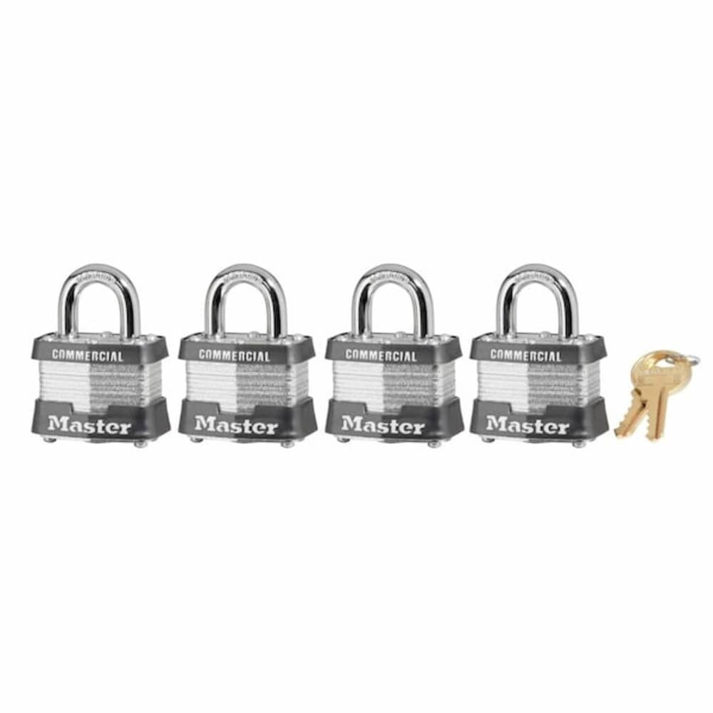 Rectangular Master Lock Master Lock Padlocks Keyed Alike Standard Shackle Rectangular Steel ...