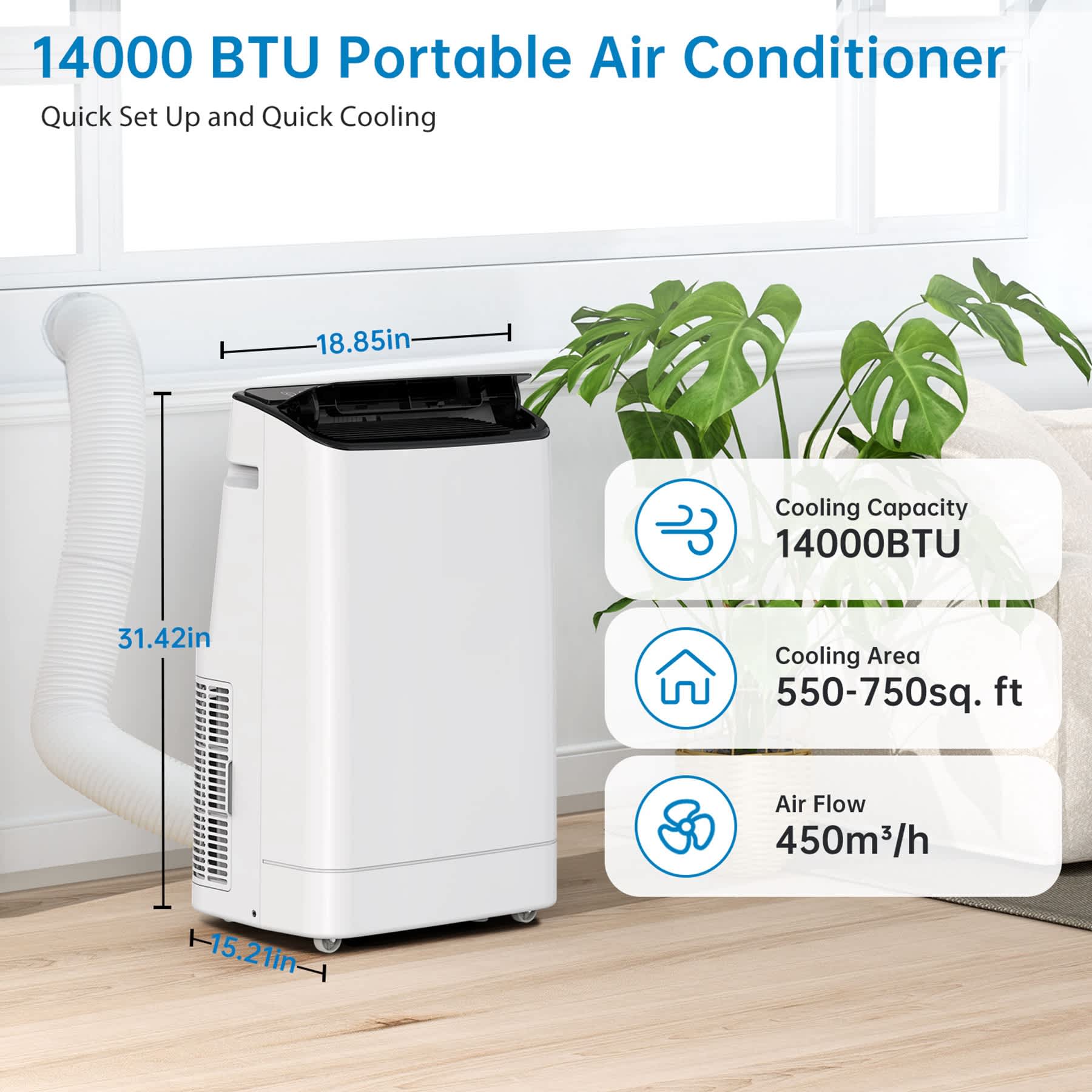 WhizMax LSTY00PHO-109K7EFR Portable-Air-Conditioners - View #3