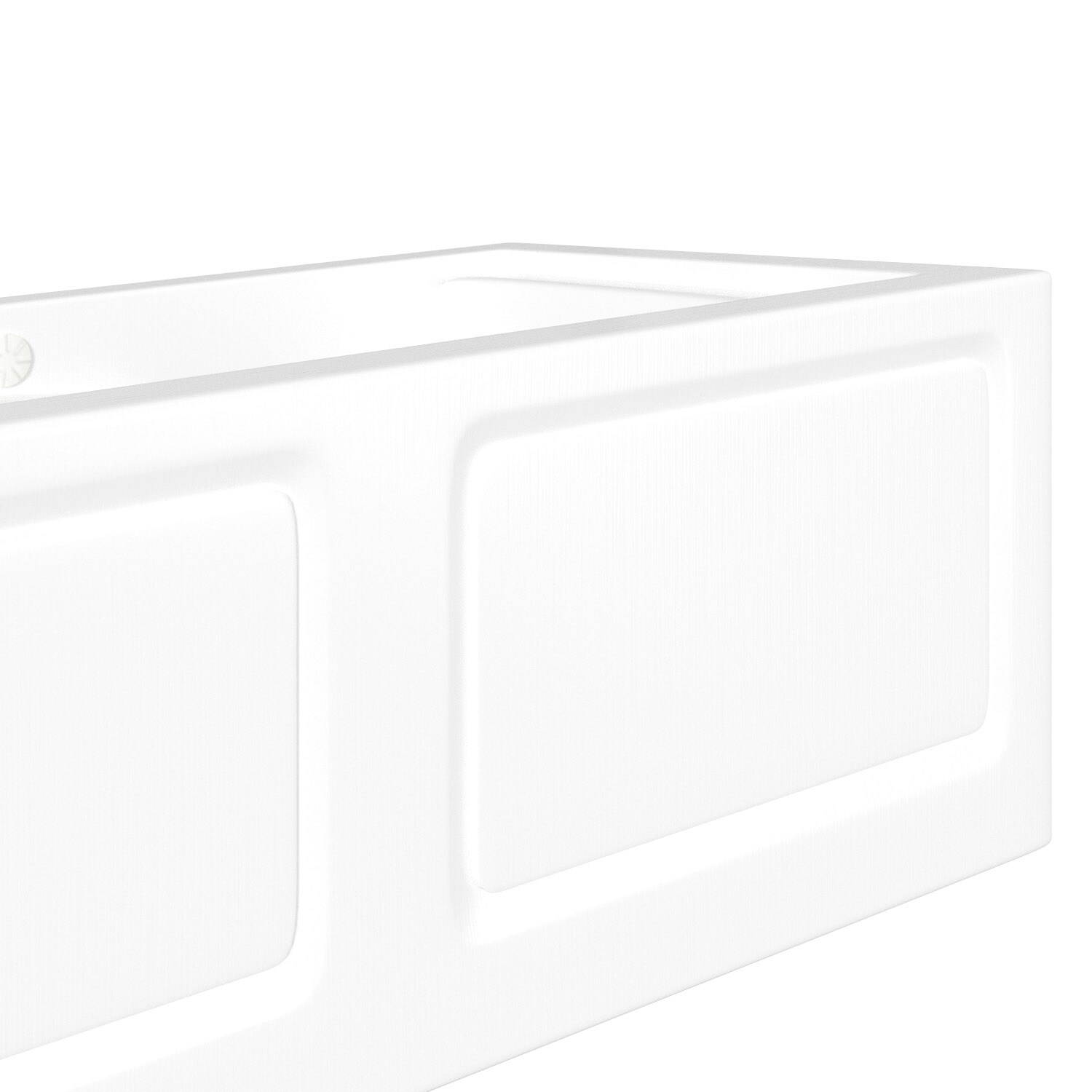 American Standard Evolution 32-in x 60-in White Acrylic Hourglass Alcove  Whirlpool Tub (Right Drain) in the Bathtubs department at