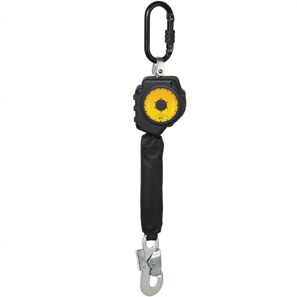 Etokfoks 6FT Self Retracting Lifeline Swivel Top Lightweight Housing Web SRL Safety Lanyard Fall Arrest Gear 1 Pack #LET5IQ9O8