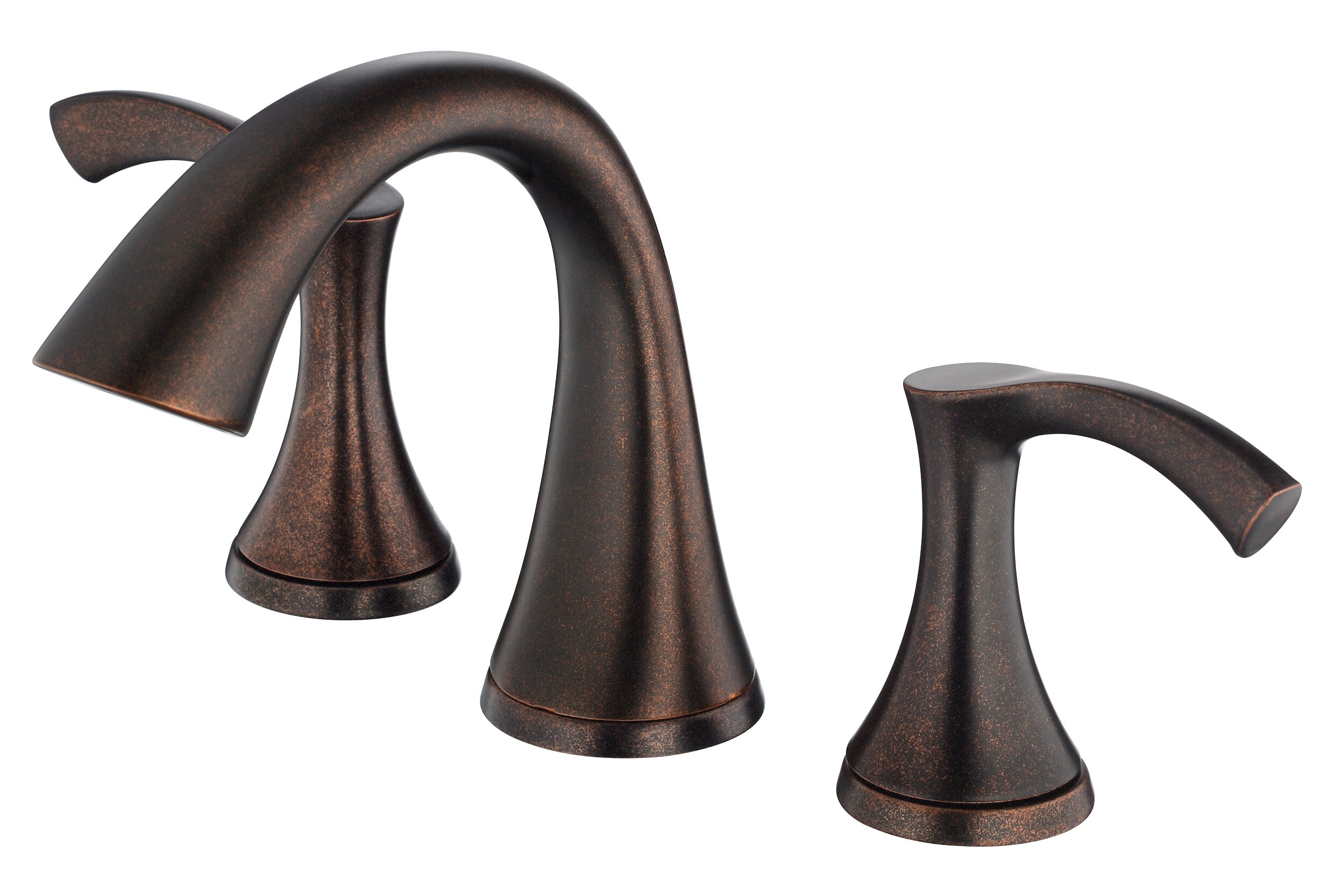 Danze Antioch Tumbled Bronze 2 Handle Widespread Bathroom Sink Faucet   05374038 