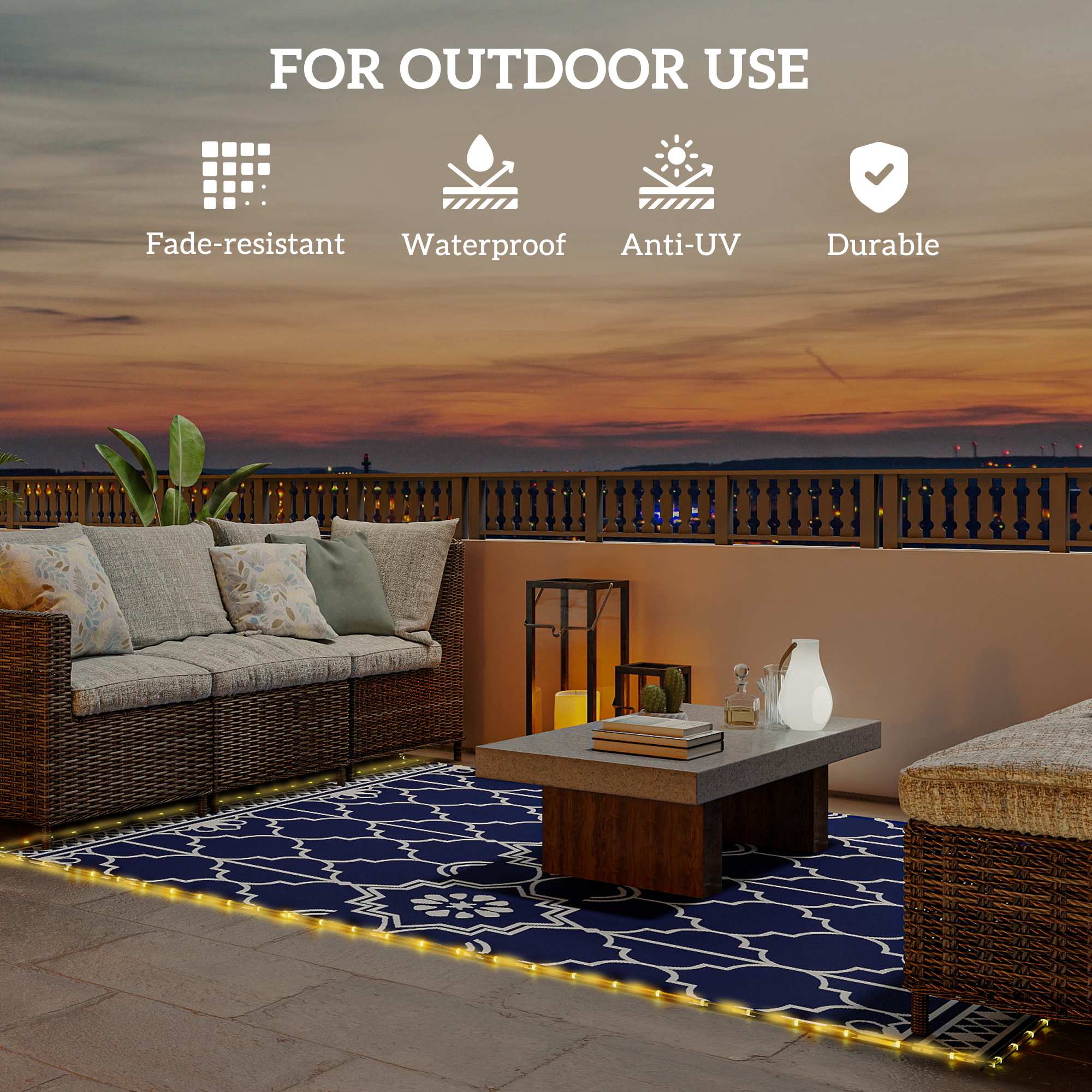 Outsunny 84J-261V00DB rugs - View #9