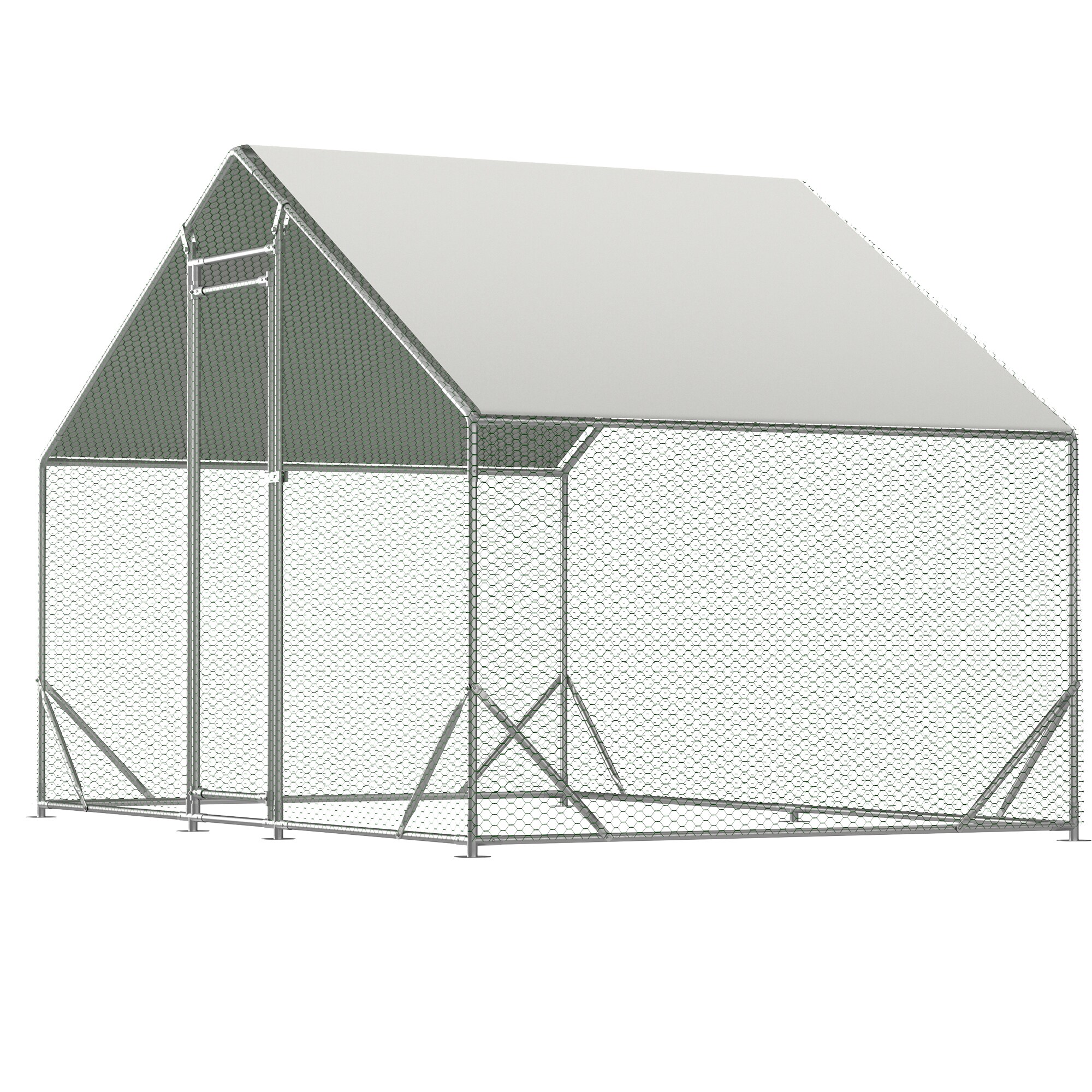 Siavonce ZX-108879 Chicken-Coops-Rabbit-Hutches - View #2