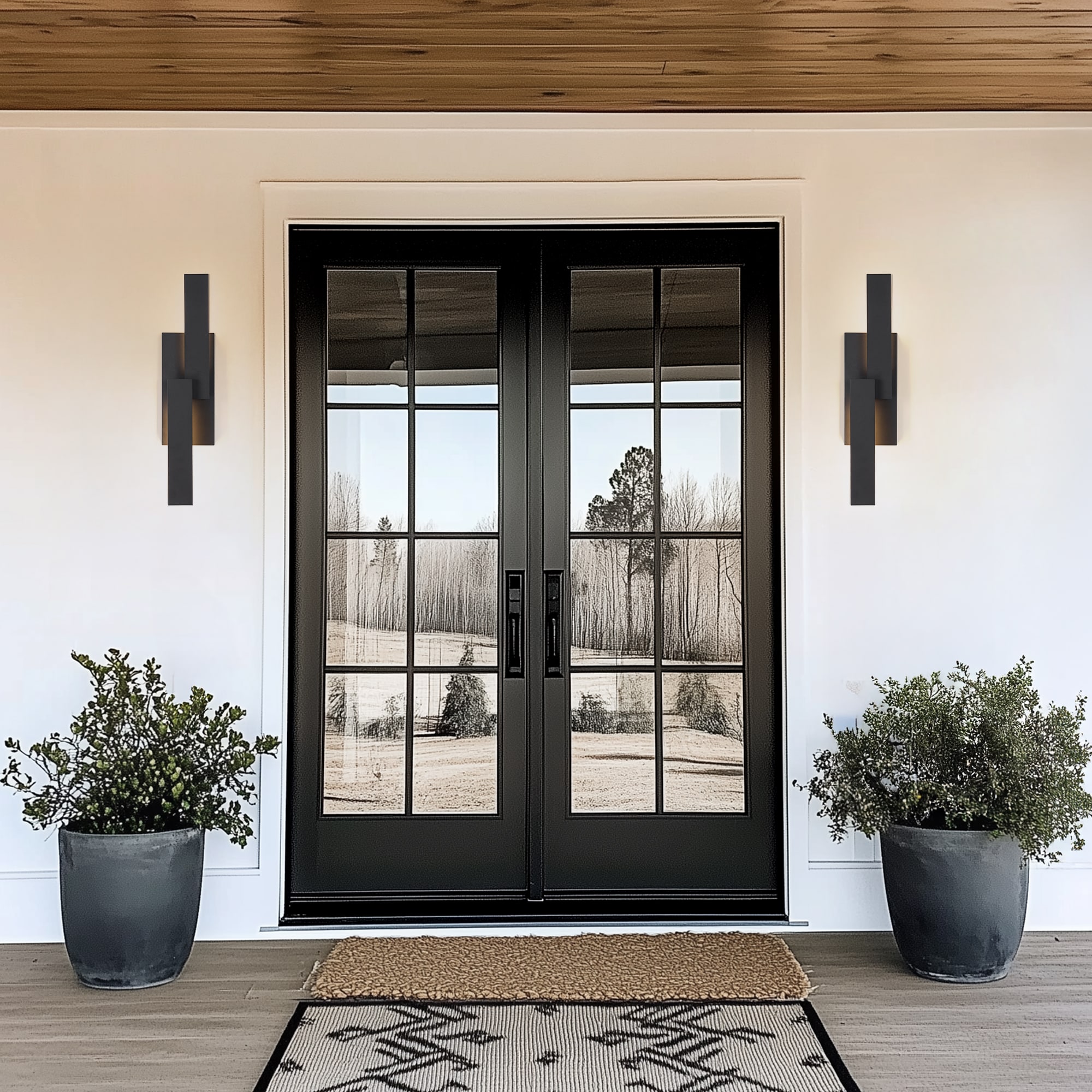 LamQee 06FTL0303ABK Outdoor-Wall-Lighting - View #5