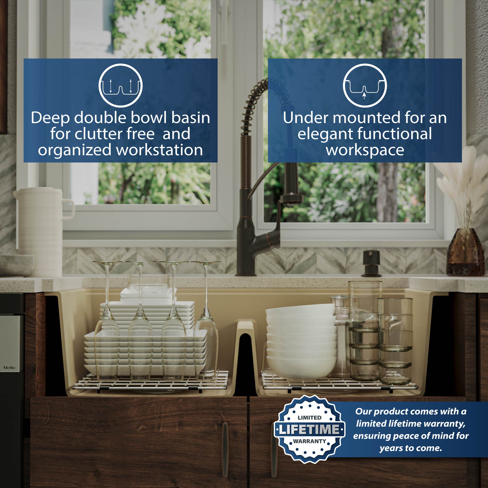 Karran QUWS-880-BI Kitchen-Sinks - View #7
