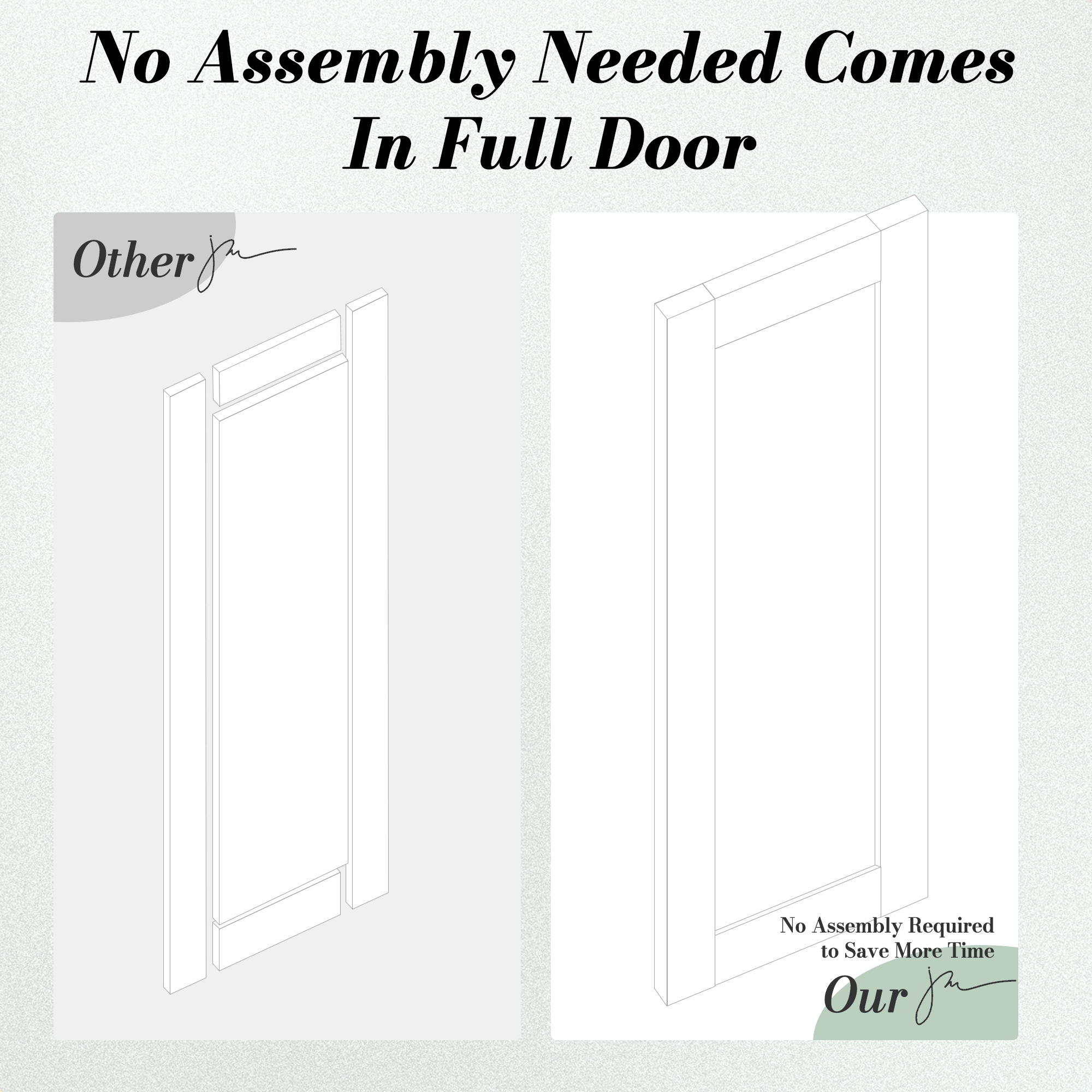 JUJUBON IN-BDYGXB9632-72 Barn-Doors - View #9