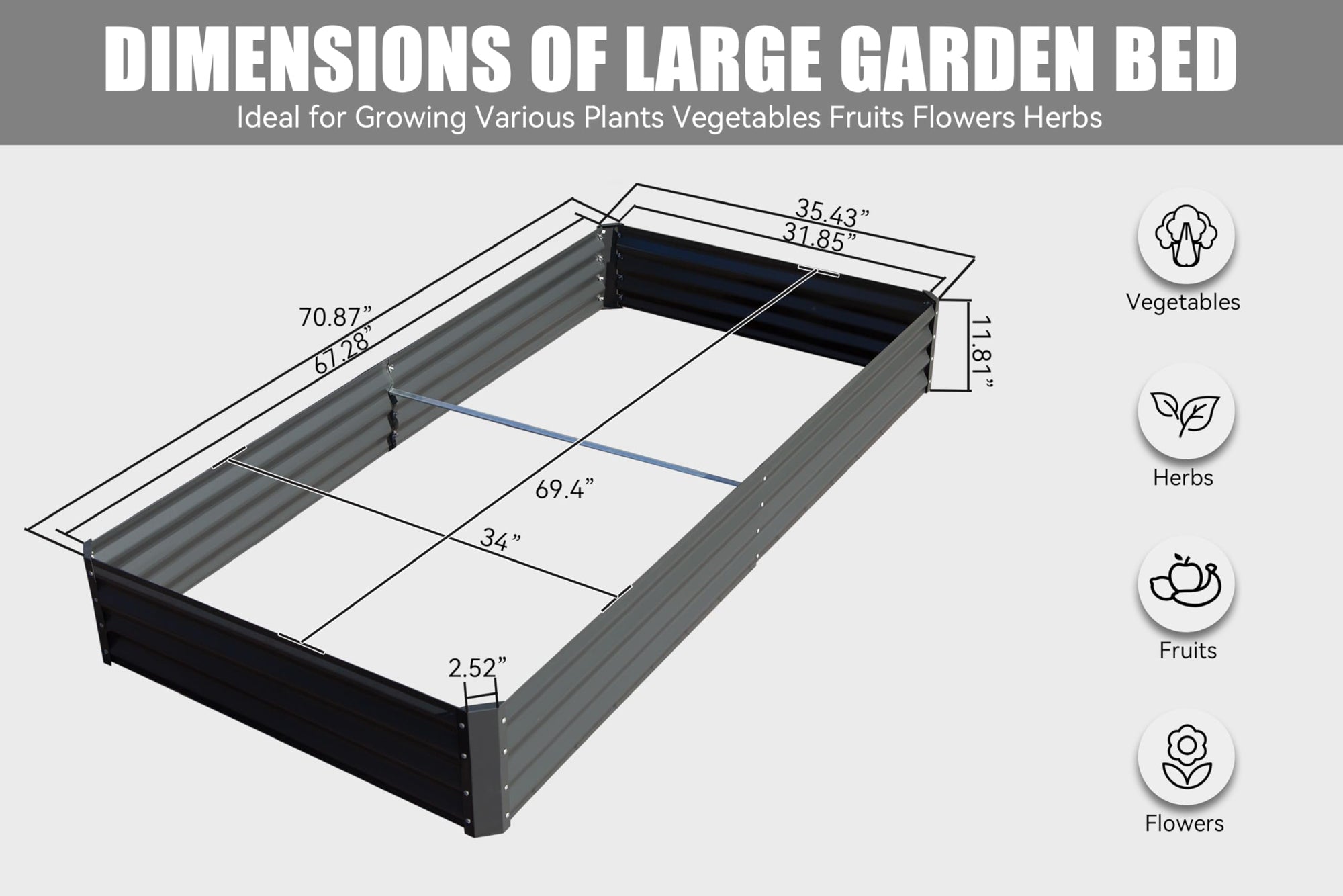 Boyel Living BL-CPL-97881 Raised-Garden-Beds - View #3