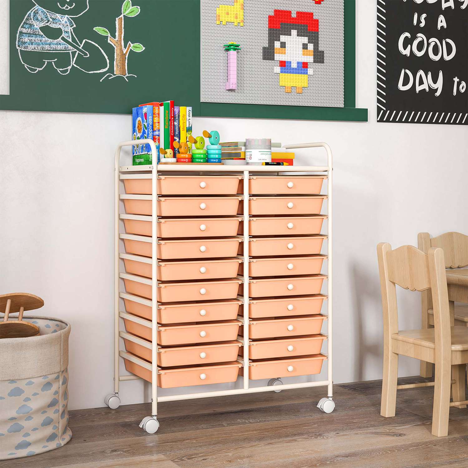 Costway HCST05074 Office-Carts - View #2