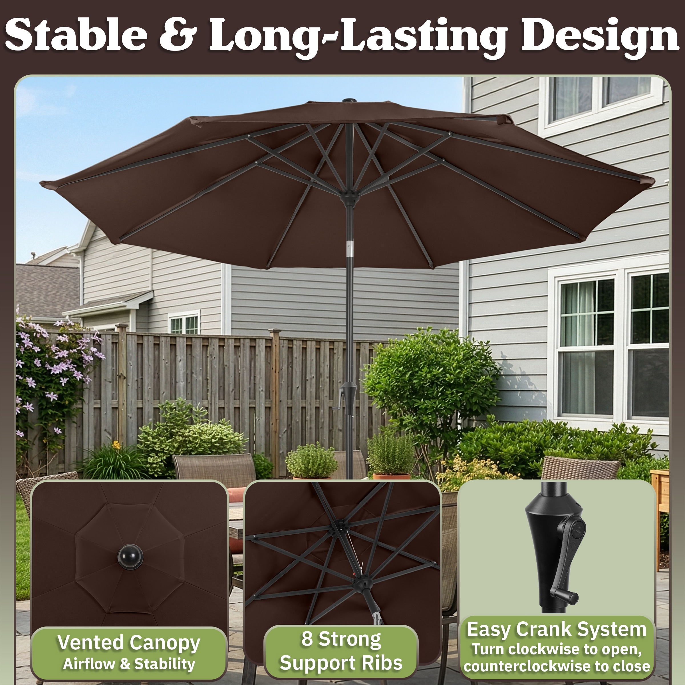 Nature Spring 514804HKM Umbrellas-2 - View #3