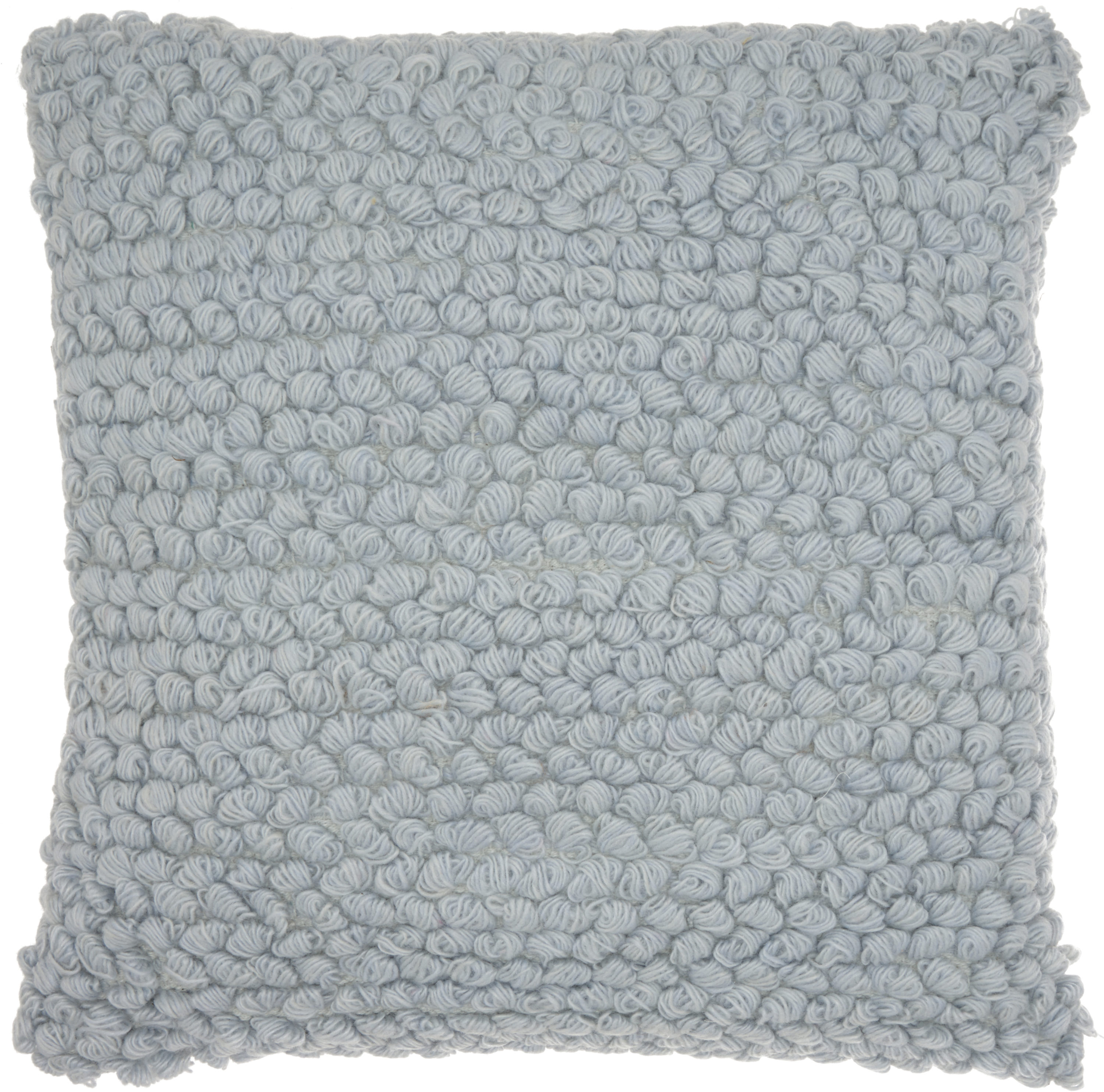 Mina Victory 798019067250 Life styles 20-in x 20-in Sky Square Indoor Decorative Pillow