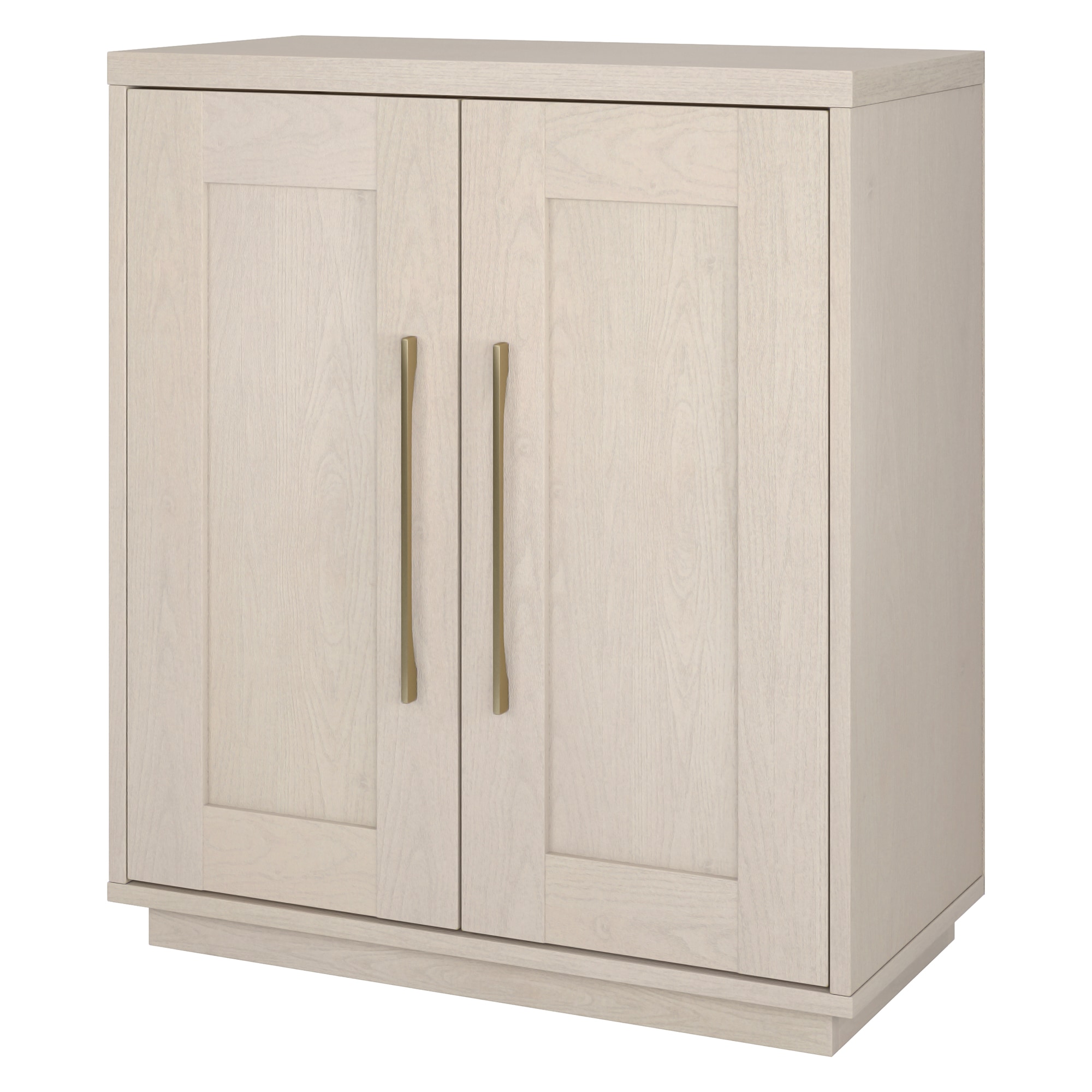 Hailey Home Tillman Alder White 2-Shelf Office Cabinet AC1972 at Lowes.com