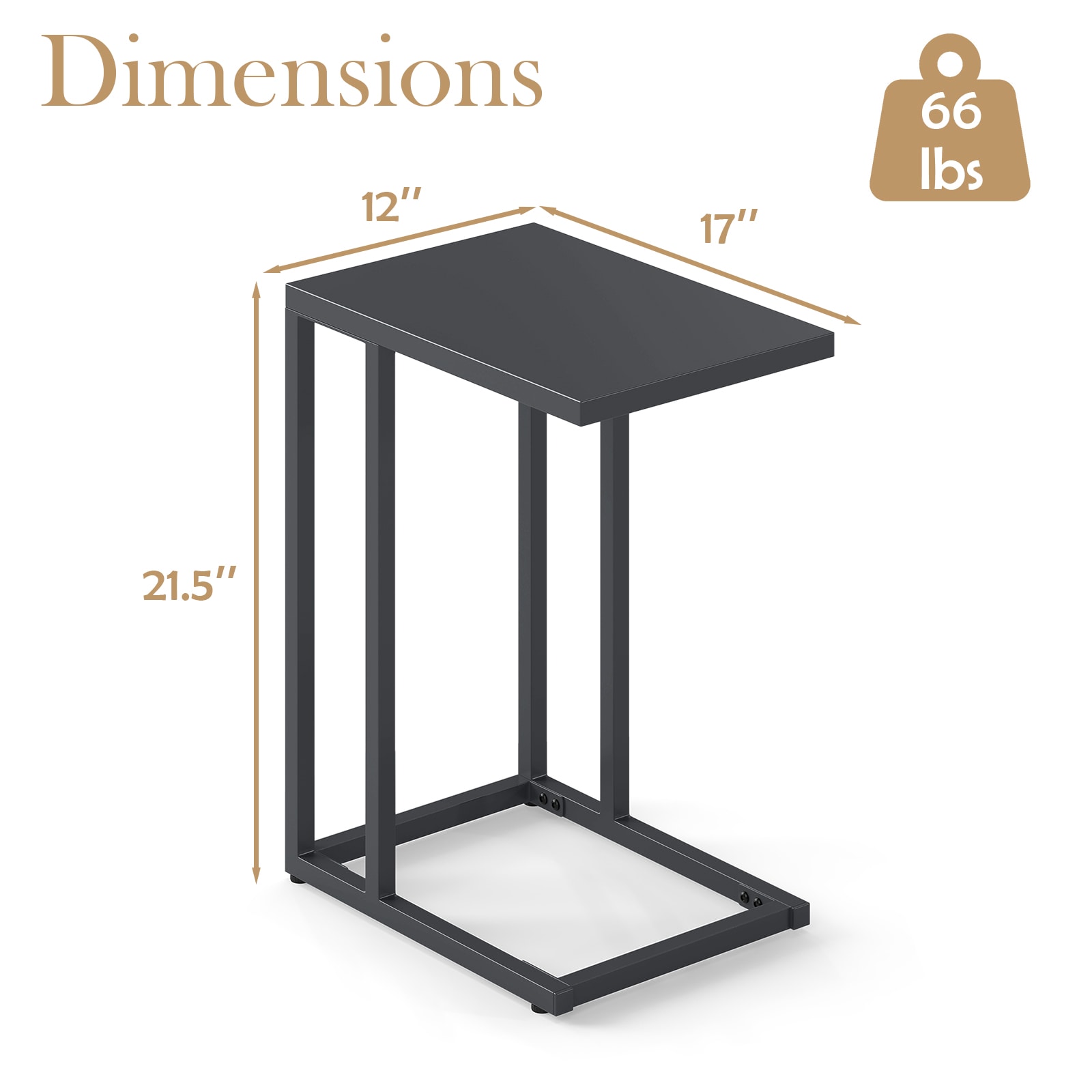 SUGIFT LW018SUGHY567 End-Tables - View #3