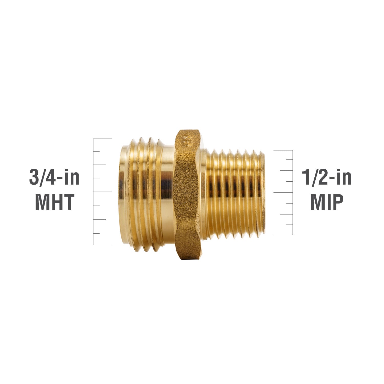 Proline Series 3/4-in x 1-in Threaded Male Adapter Bushing Fitting