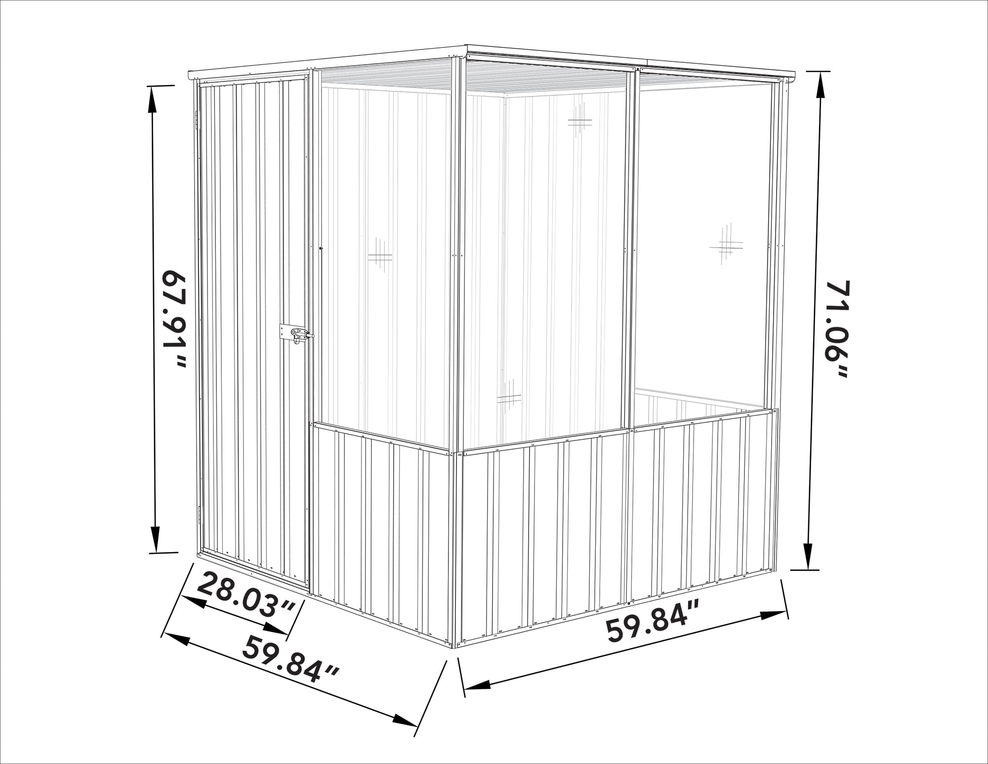 ABSCO AB1201 Chicken-Coops-Rabbit-Hutches - View #4
