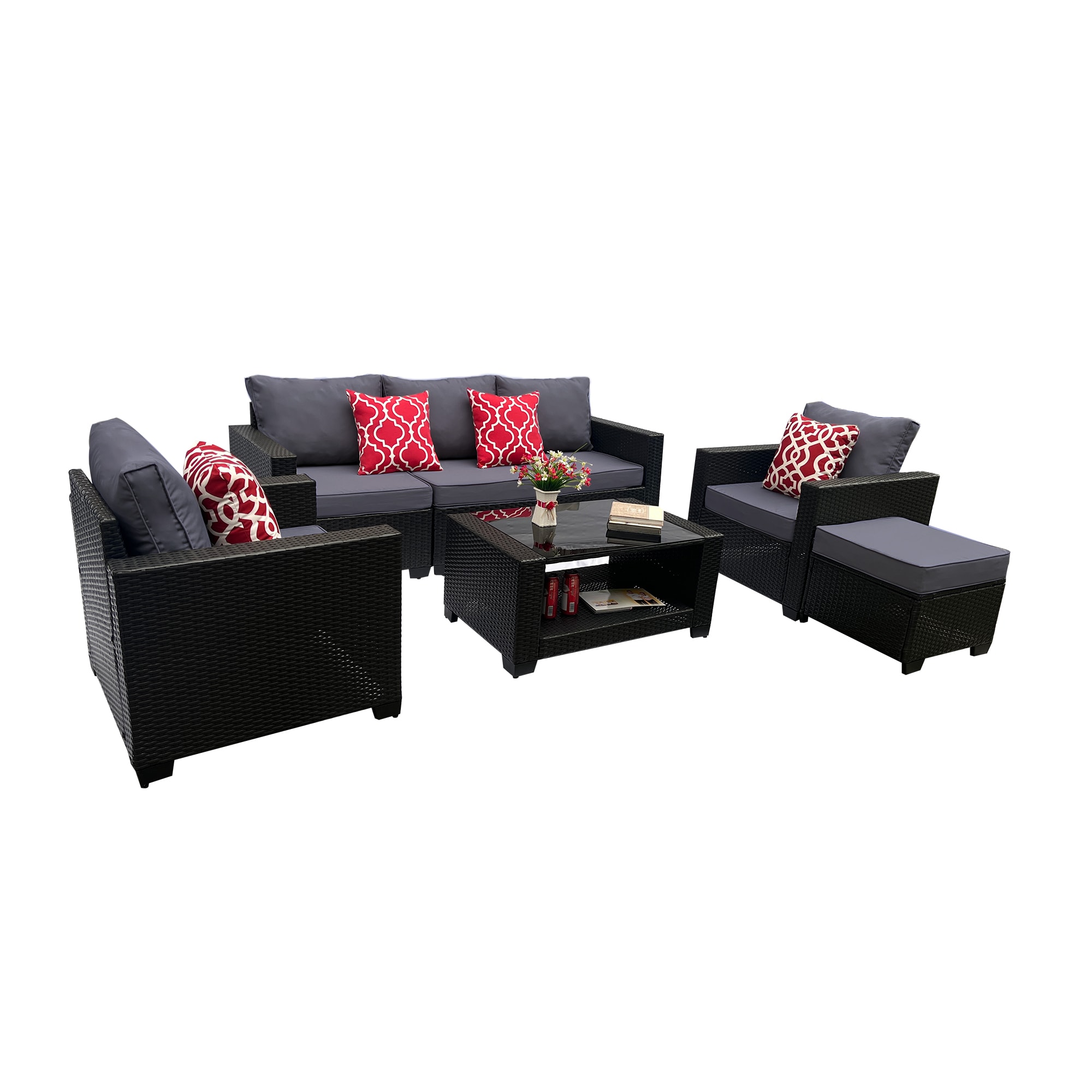 AHIOU HOME ZAAHG-S00046SF Patio-Conversation-Sets - View #6