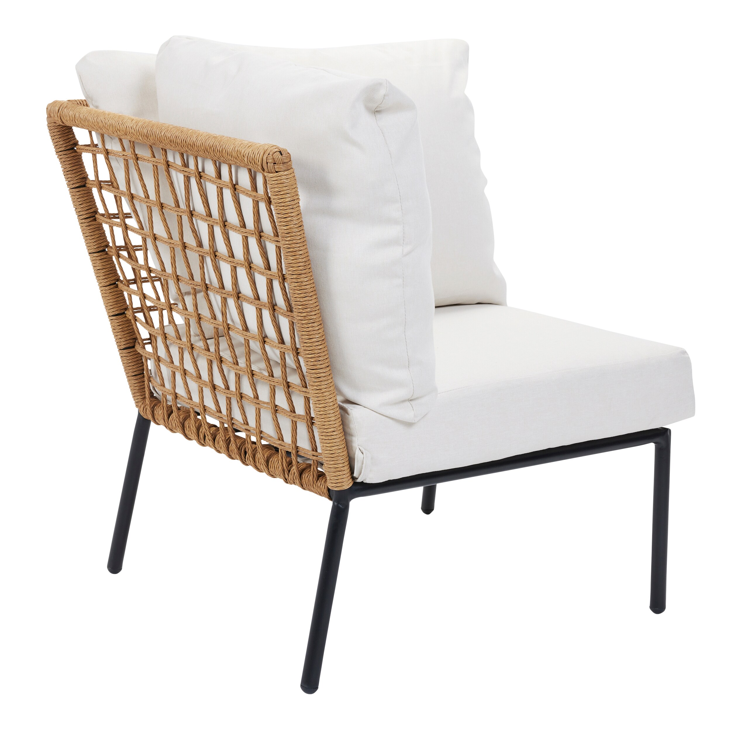 Origin 21 Clairmont 4-Piece Wicker Patio Conversation Set with Off