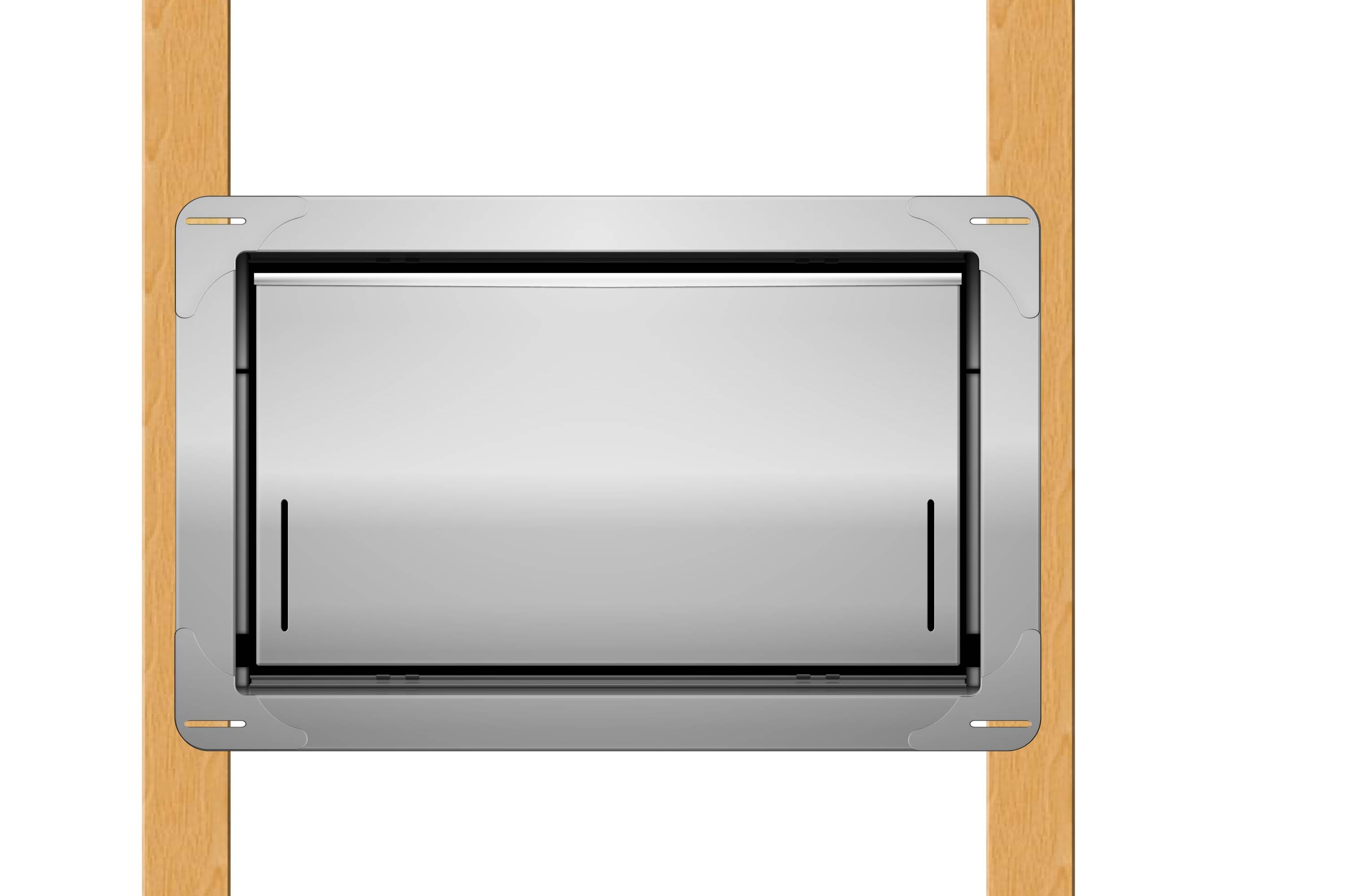 SMART VENT 1540-570 Wood Wall Flood Vent 8.5-in x 14.5-in Steel Foundation Vent