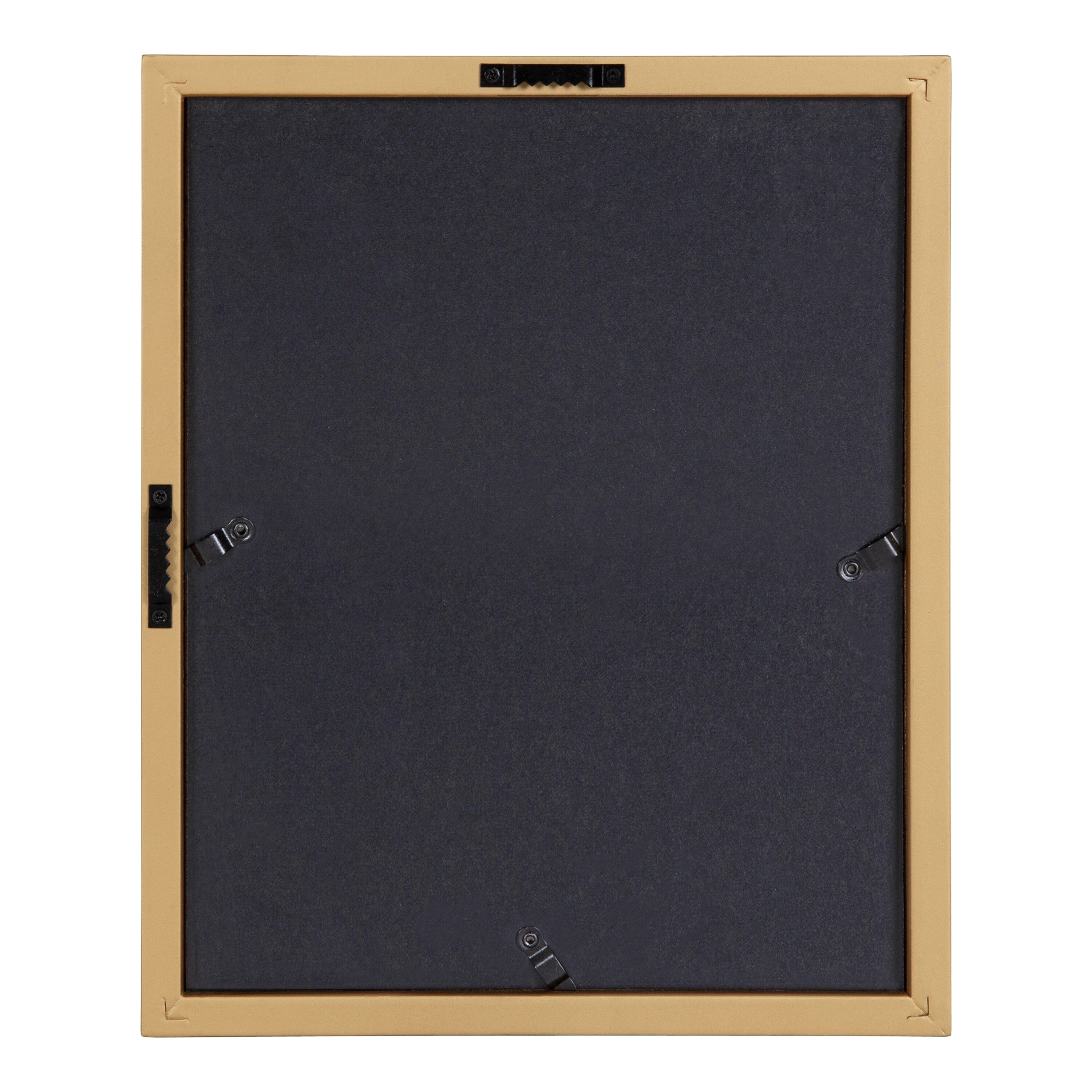 Kate and Laurel Multi/Gold Wood Picture Frame (11-in x 14-in) in the ...