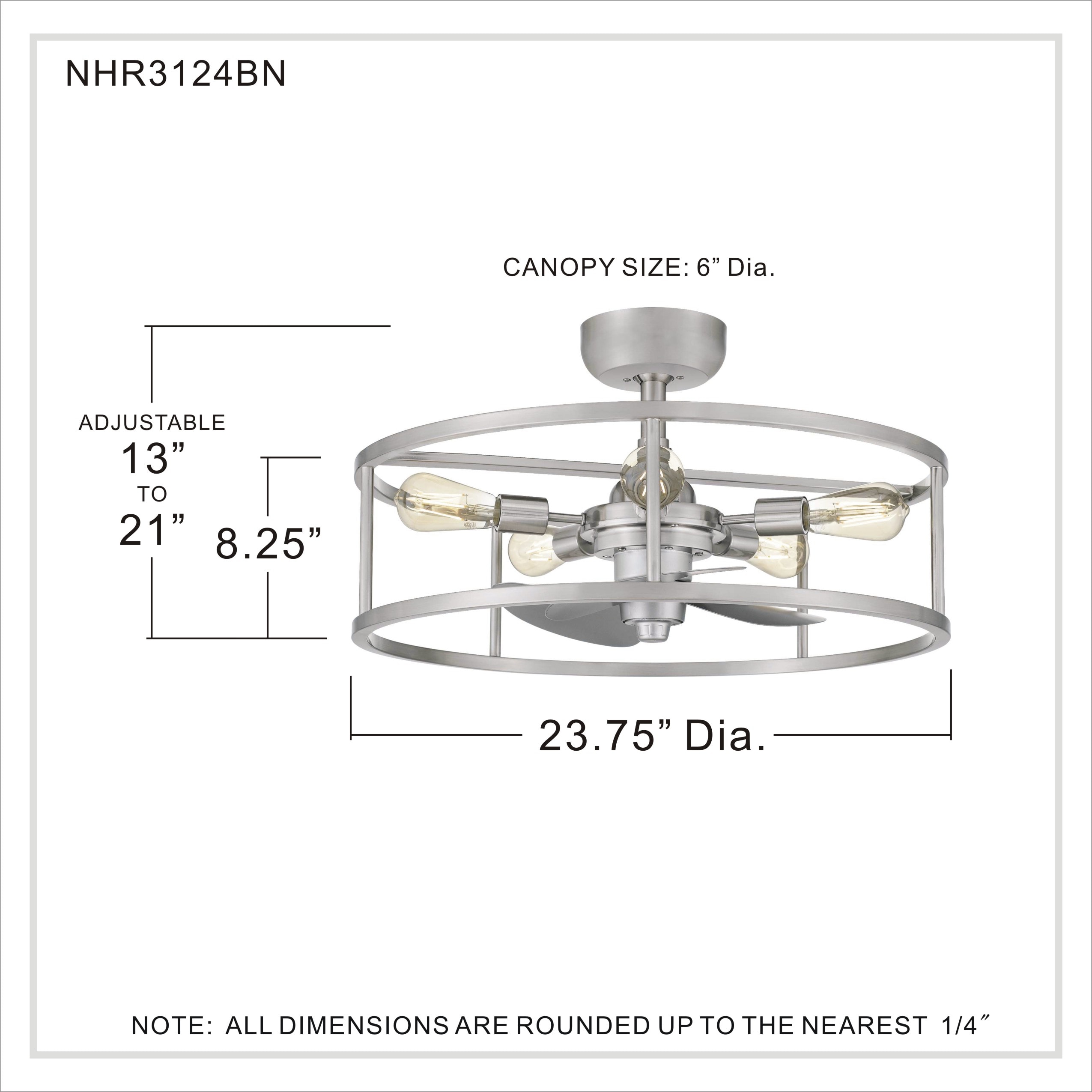 Quoizel NHR3124BN Ceiling-Fans - View #6