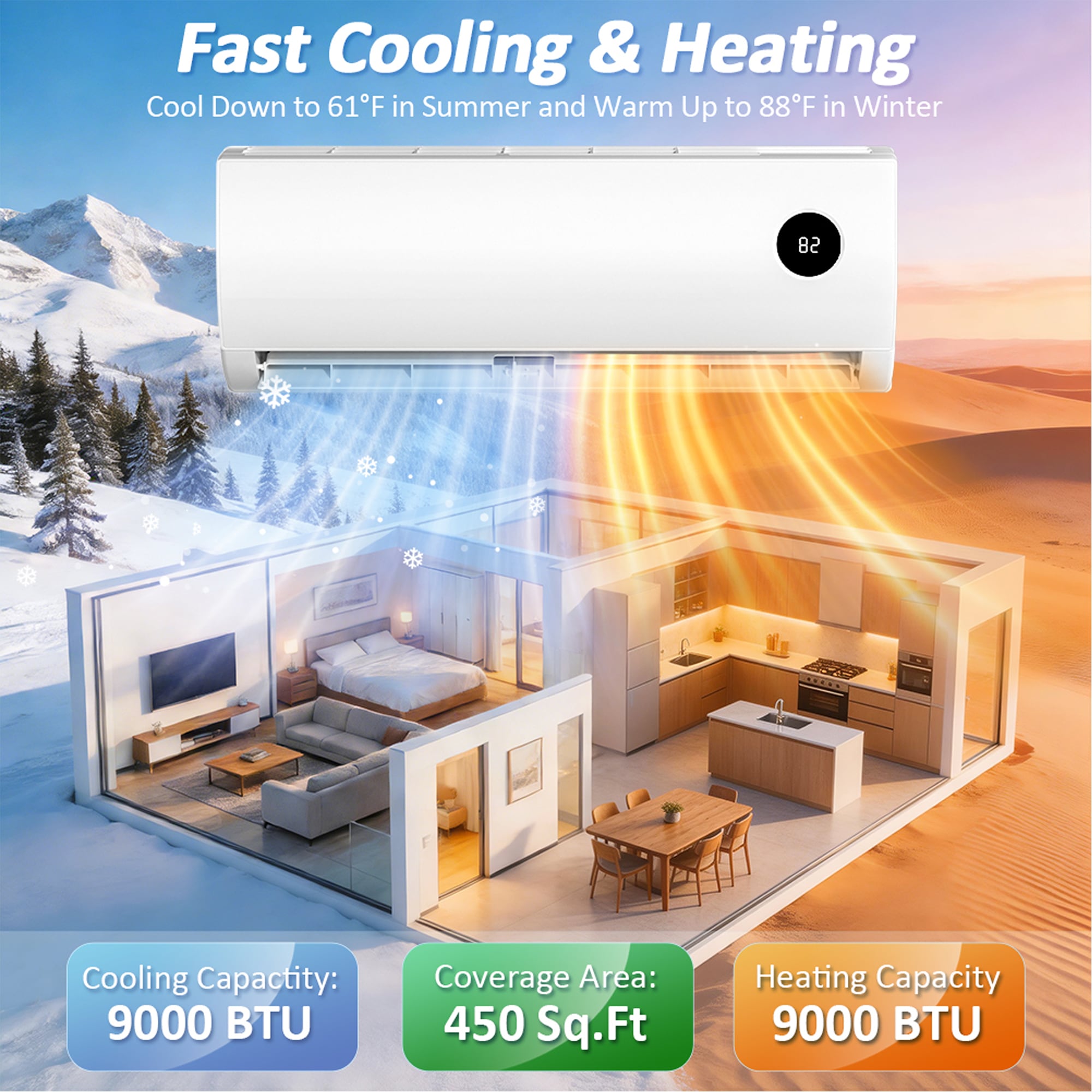 Matrix Decor MDKAC-9GH Ductless-Mini-Splits - View #3