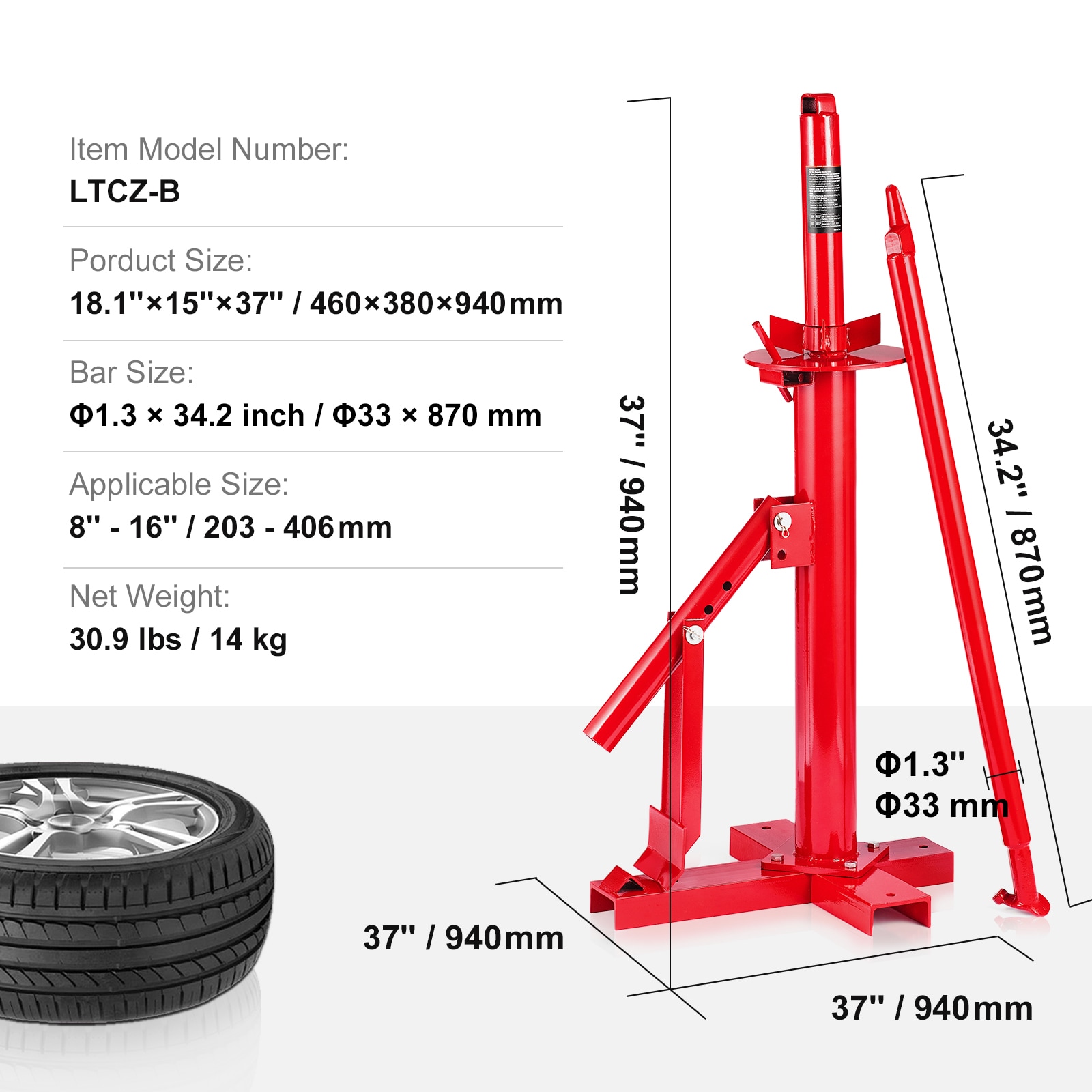 SVOPES SVOPESLTCZJZG03288V0 Tire-Repair-Tools - View #8